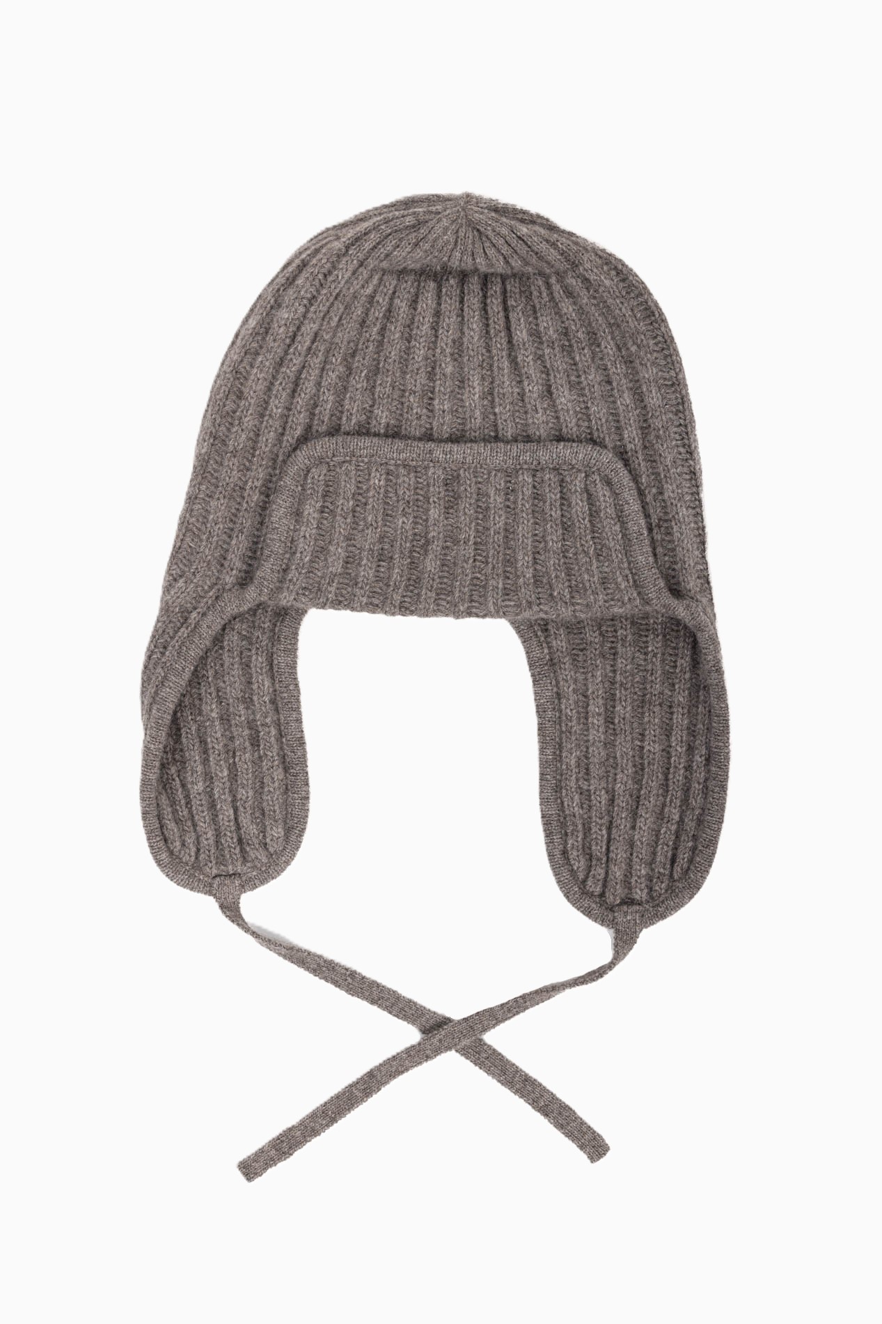 Шапка - ушанка из шерсти яка   289522