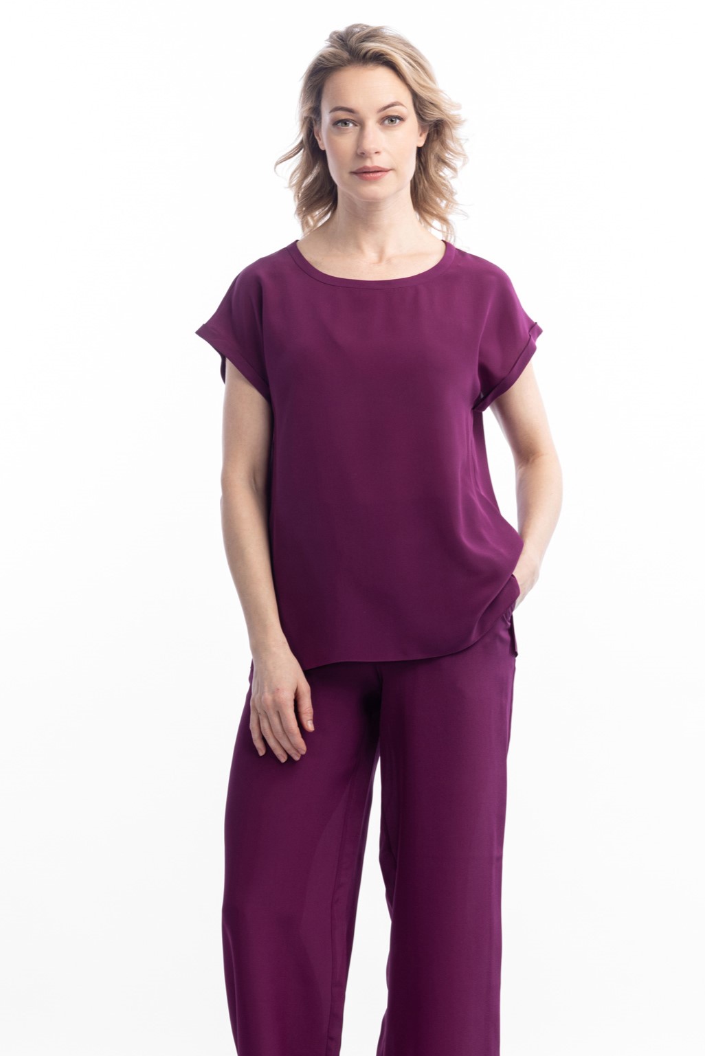 Женская блуза из 100% шелка Виола   292028