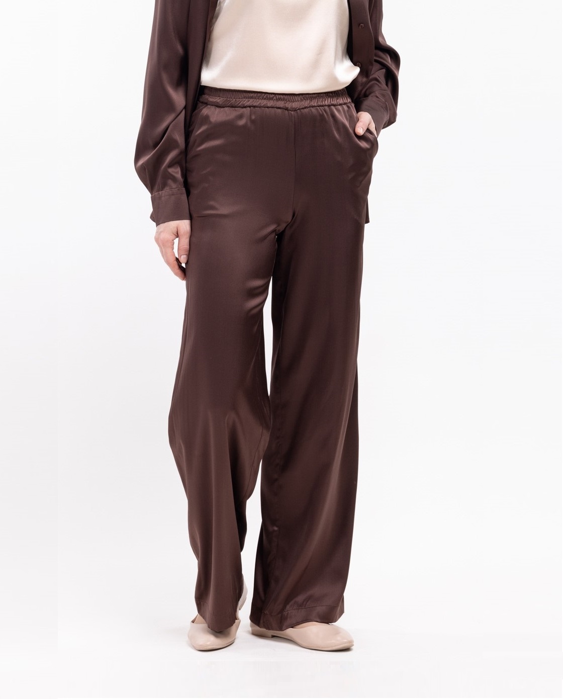 Женские шелковые брюки Джесика-3   285873