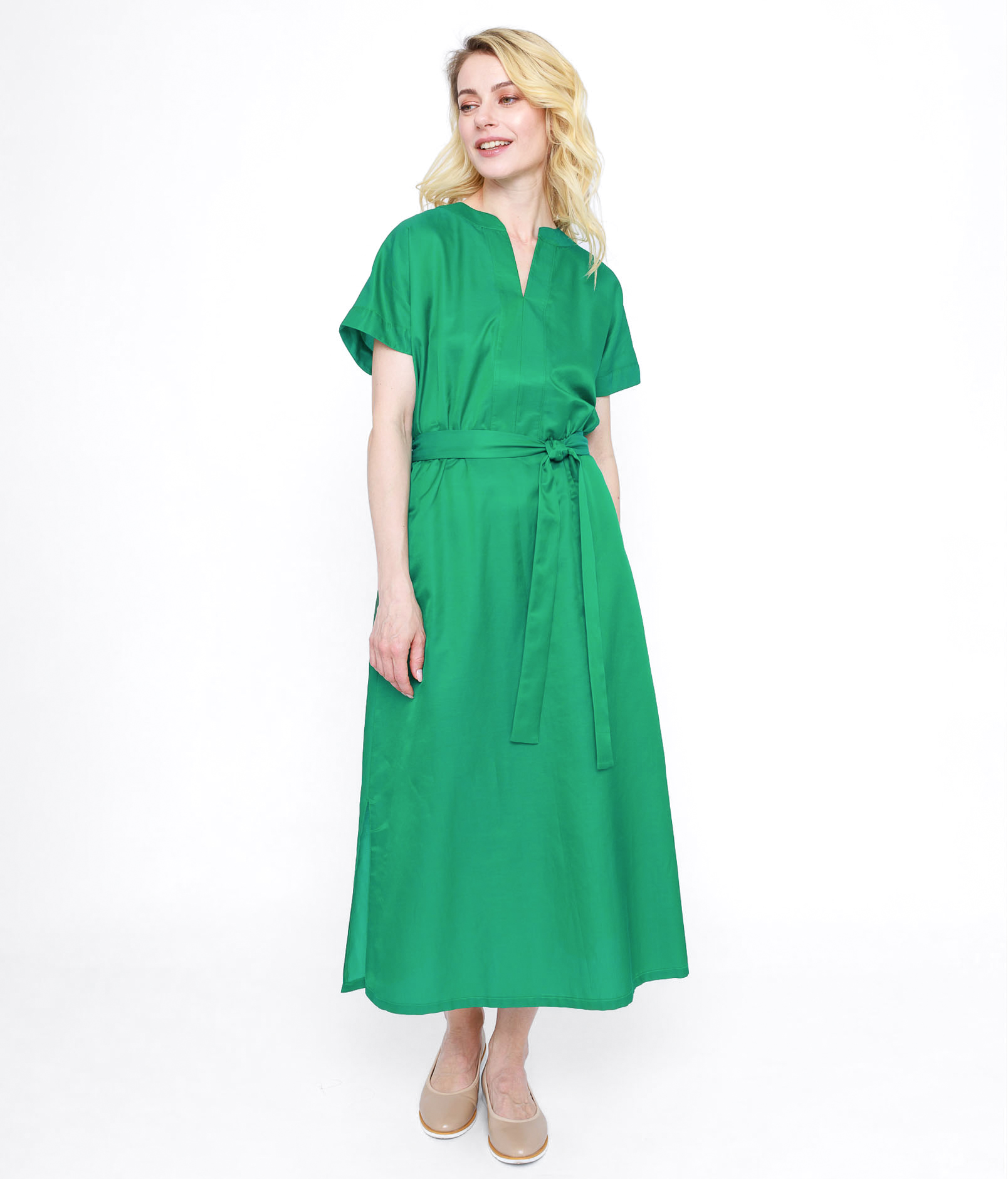 Женское платье из шелка и хлопка Мелани Босфор   242166