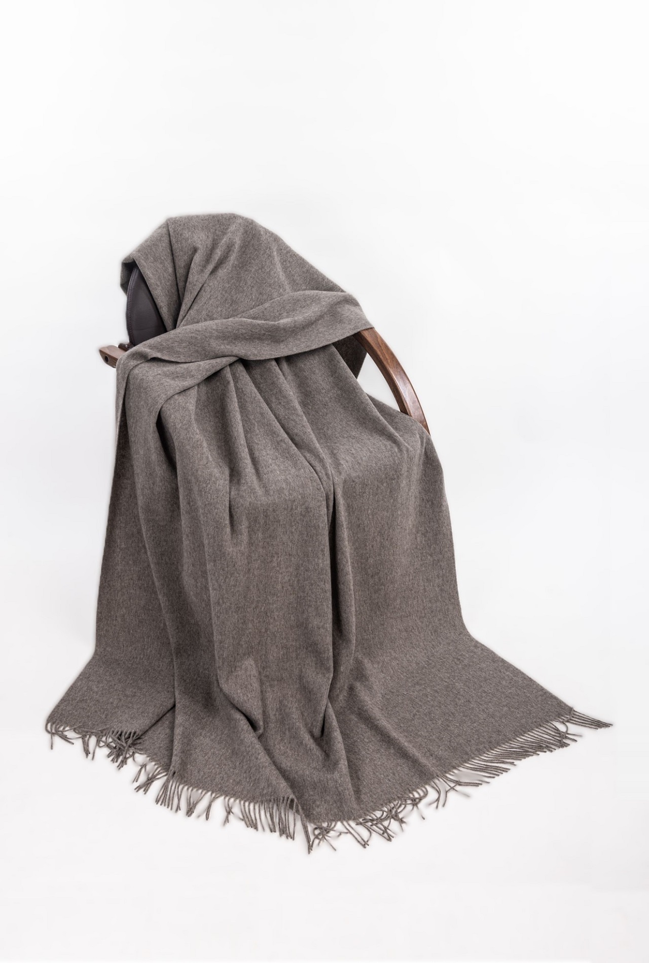 Плед из неокрашенной шерсти яка  290297