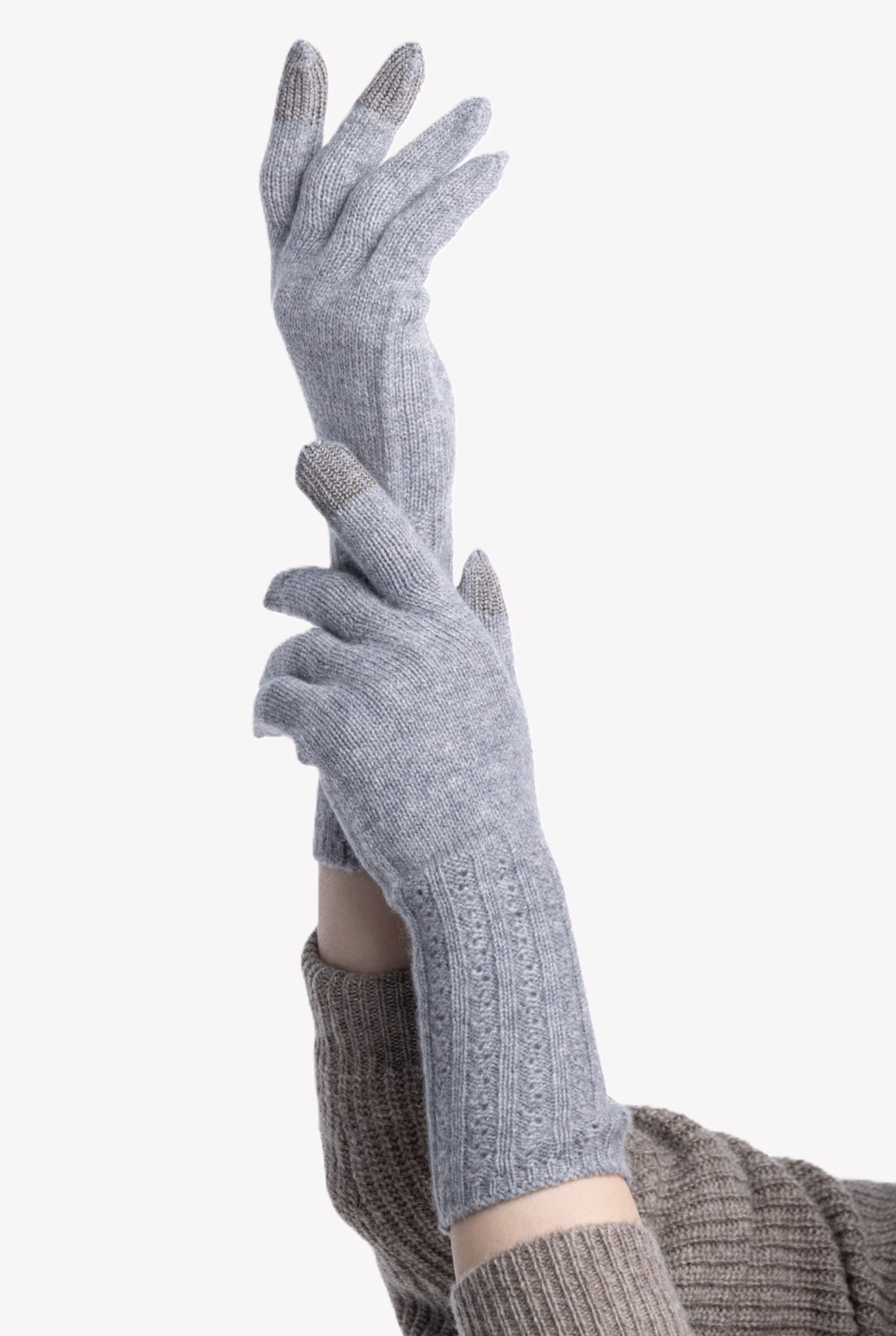 Перчатки кашемировые сенсорные   289585