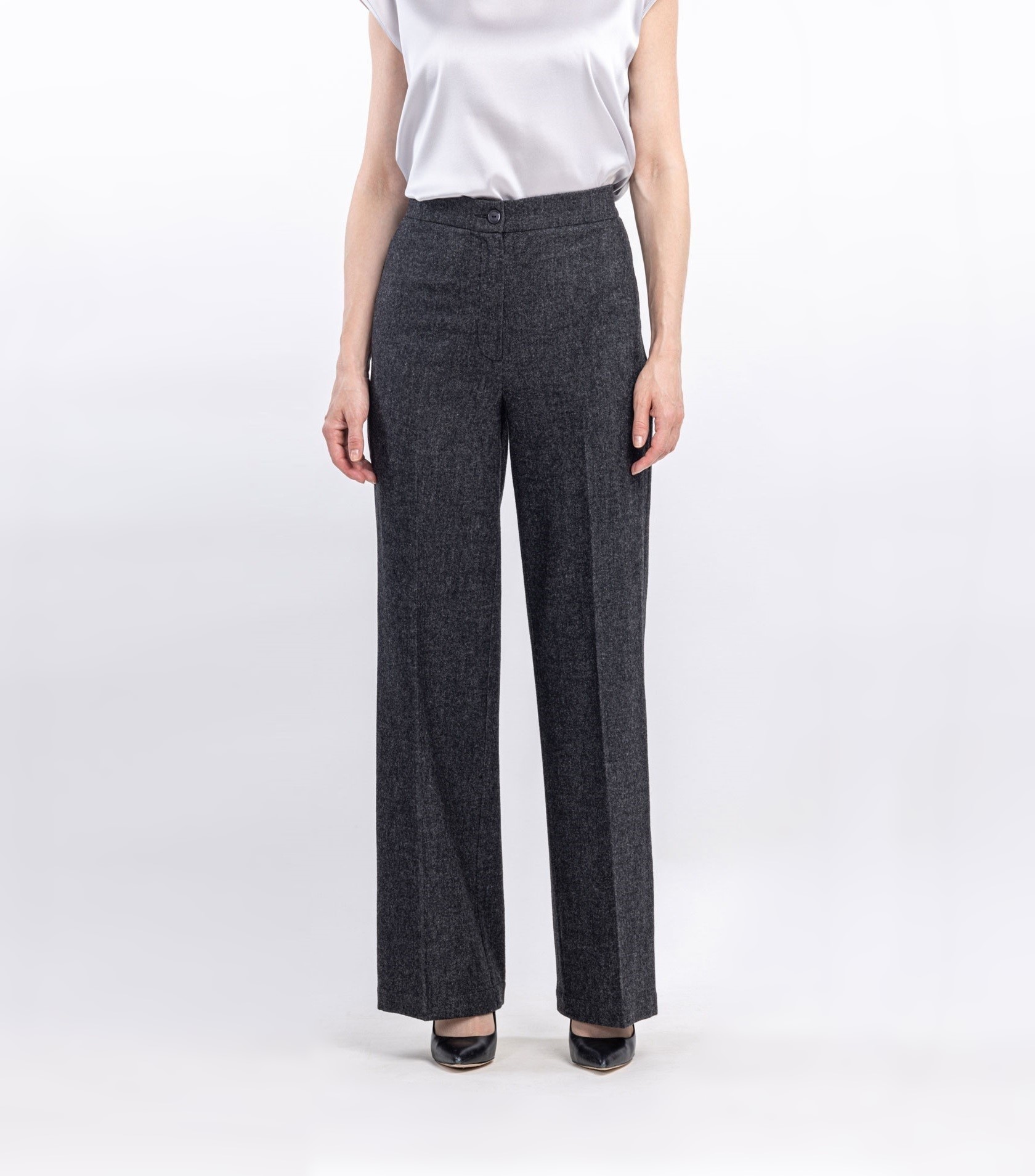 Женские прямые брюки из шерсти Аниса 4   287846