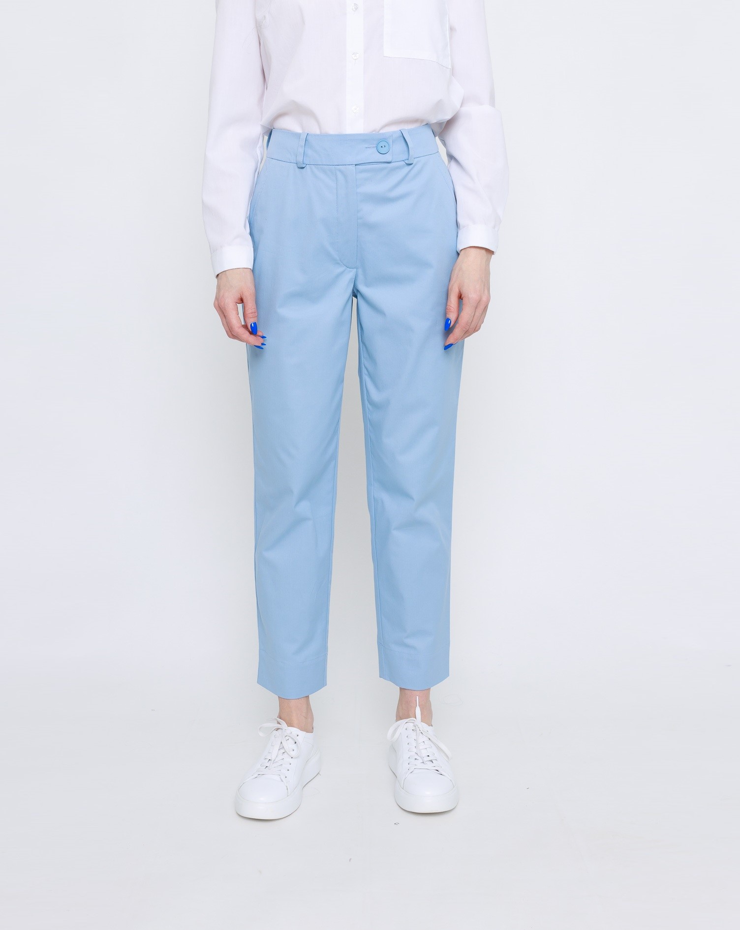 Женские укороченные брюки из хлопка Энора 7/8   268629