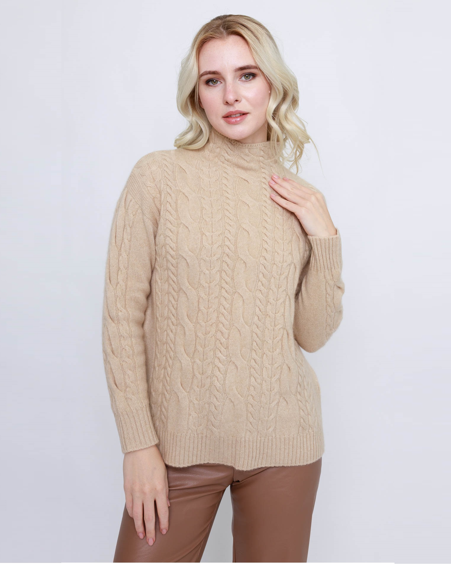 Женская водолазка из кашемира София   233461