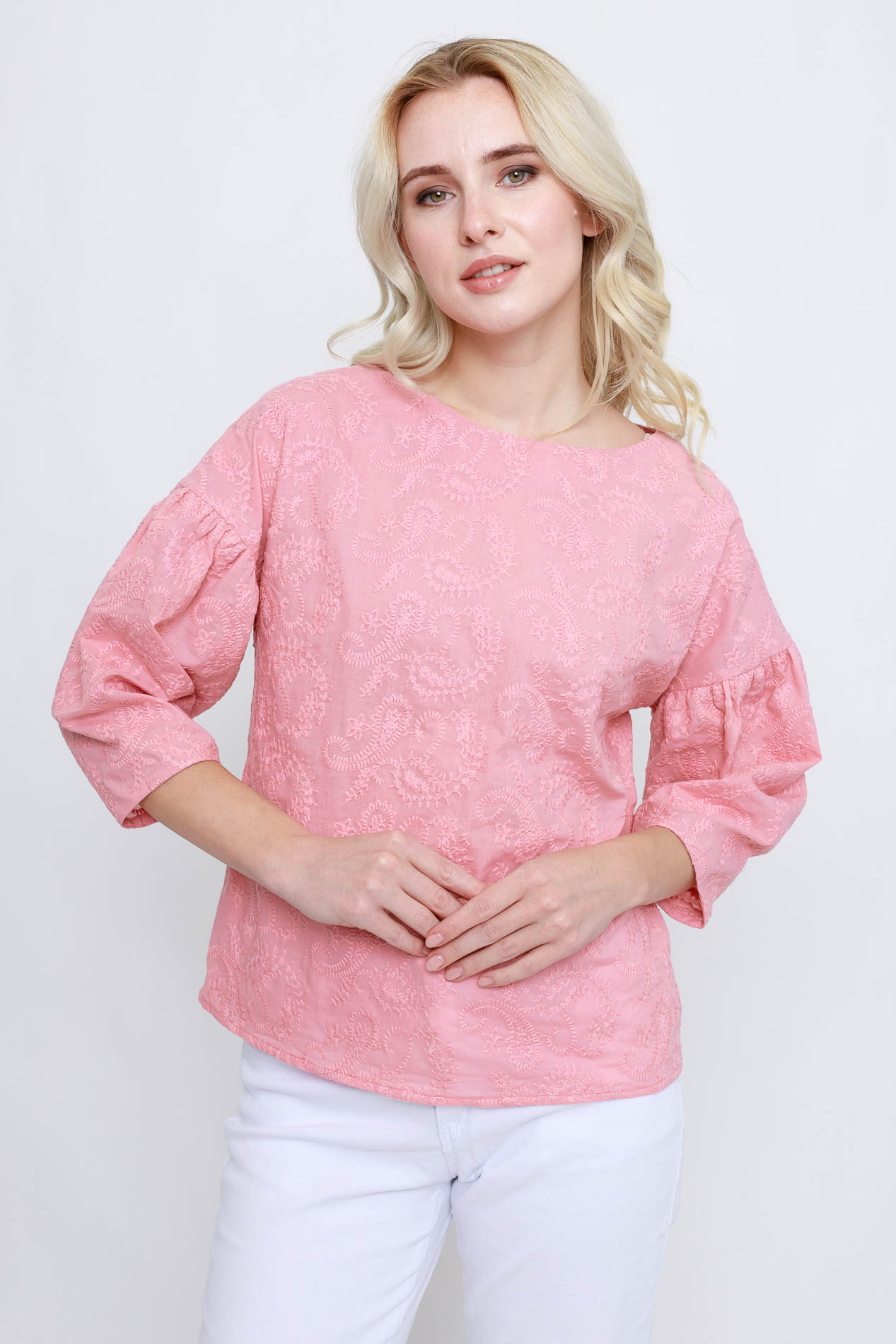 Женская хлопковая блузка Маргарита С   255135