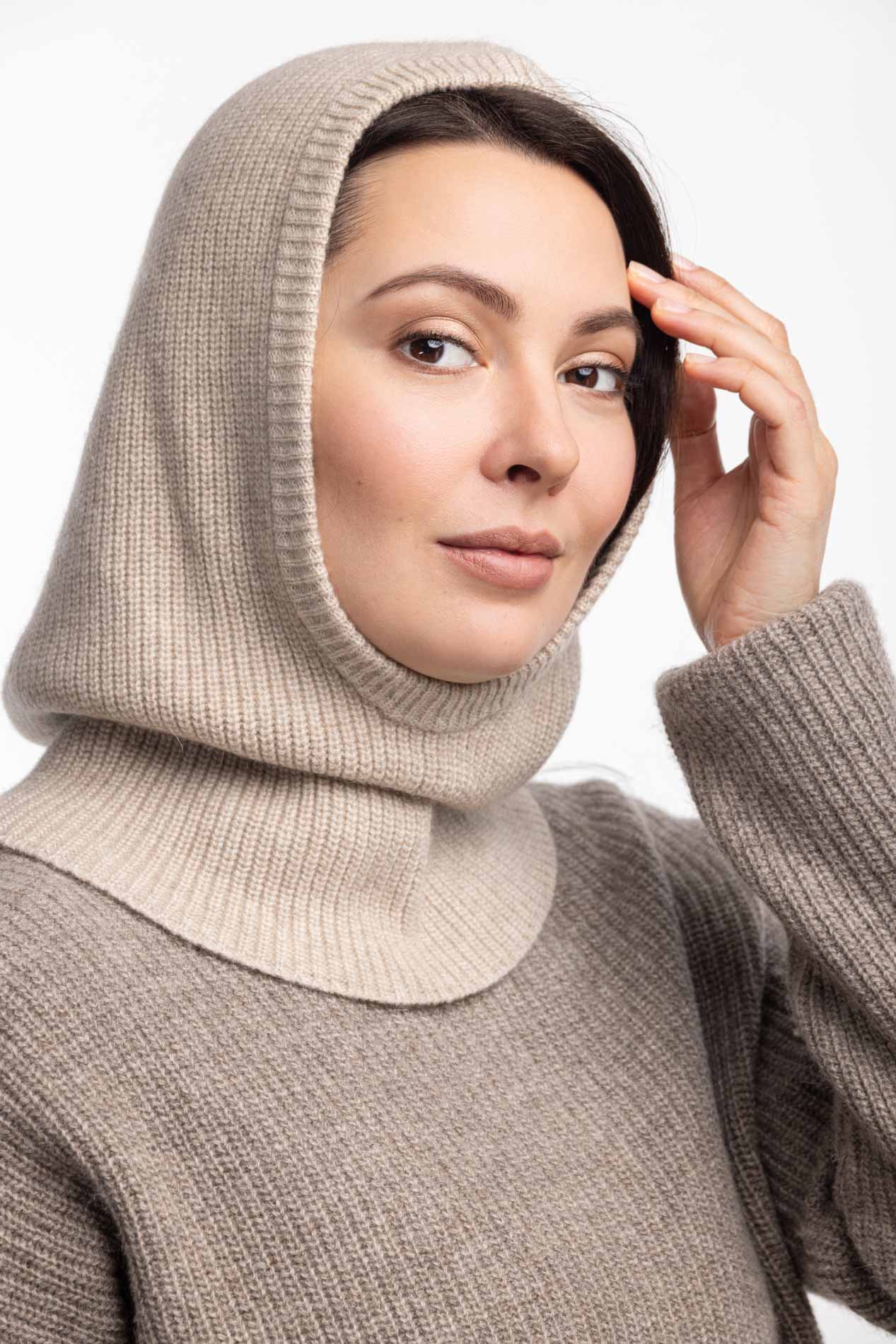 Капор - капюшон из кашемира   289497