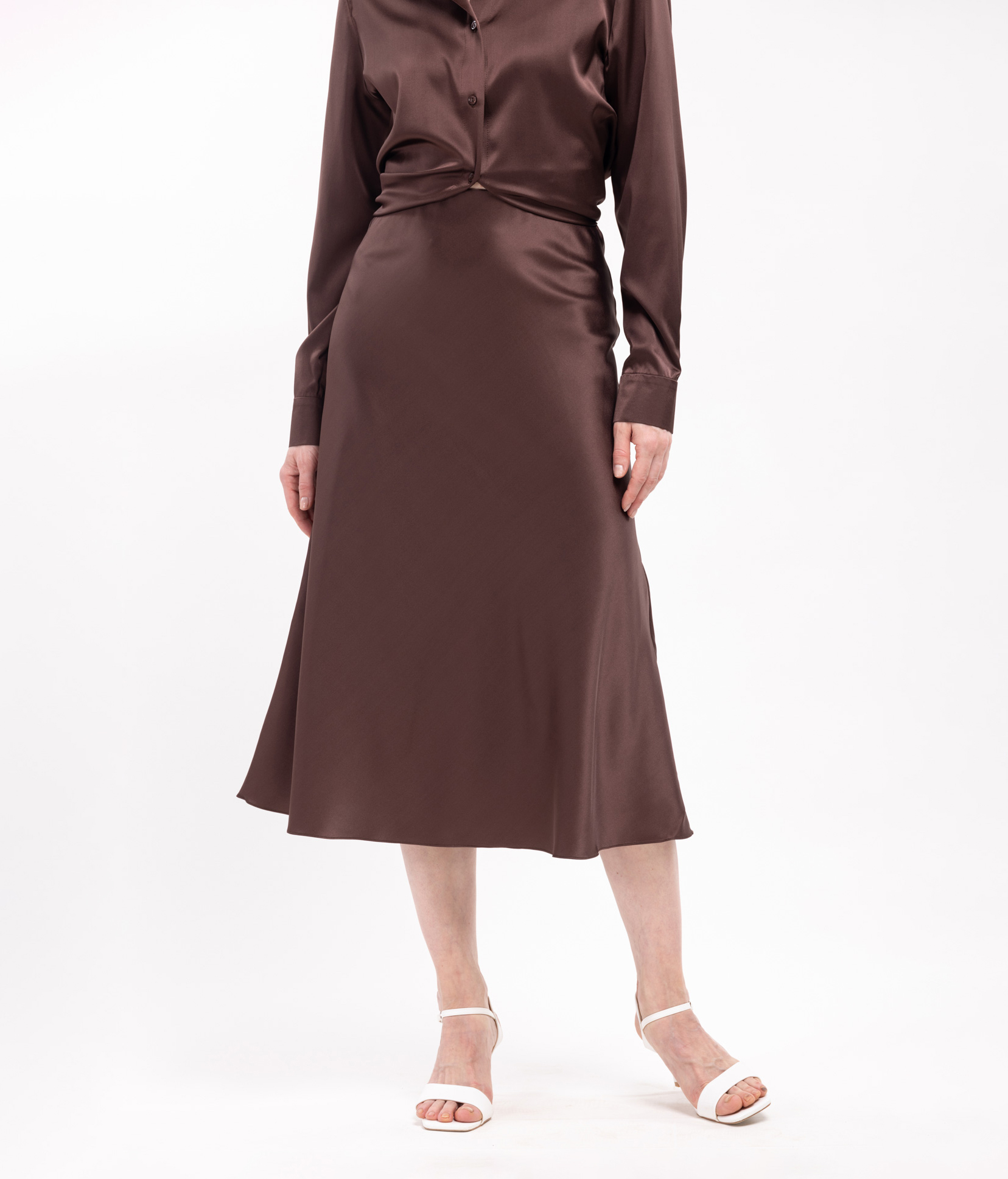 Женская шелковая юбка Прия-2   285874