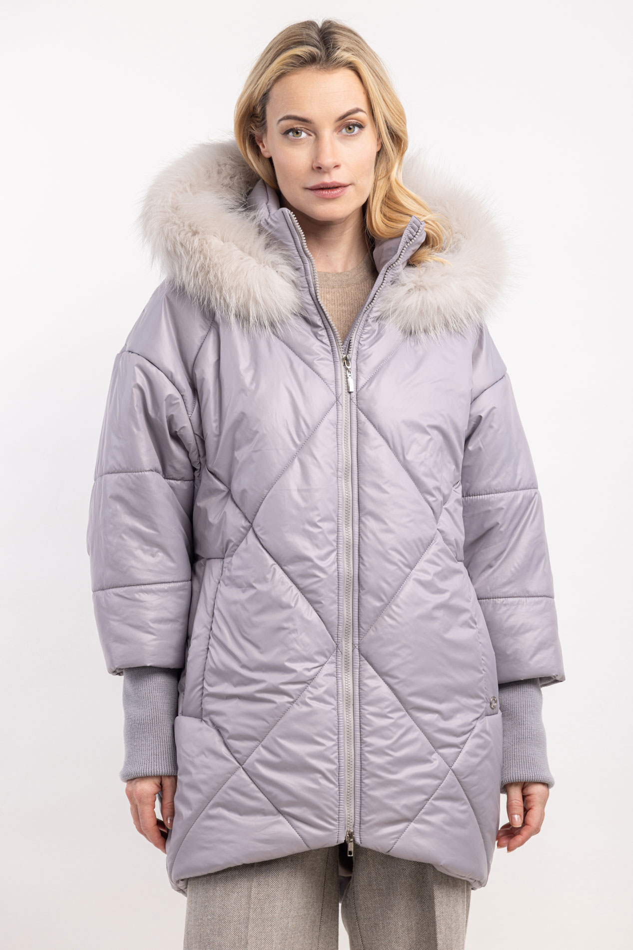 Женская куртка с утеплителем из верблюжьего пуха Талилла   290029