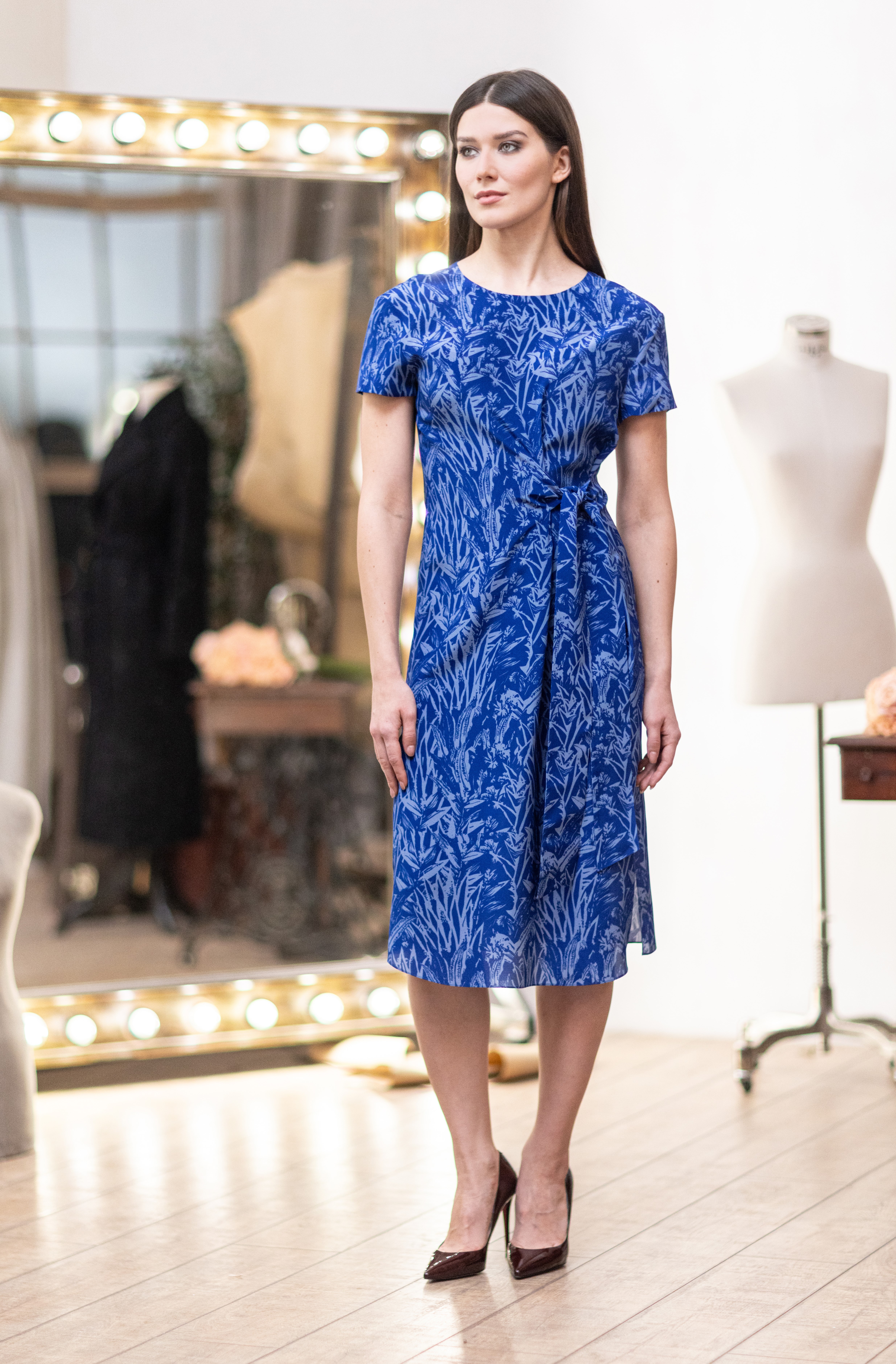 Платье из натурального шелка Чародейка   291023