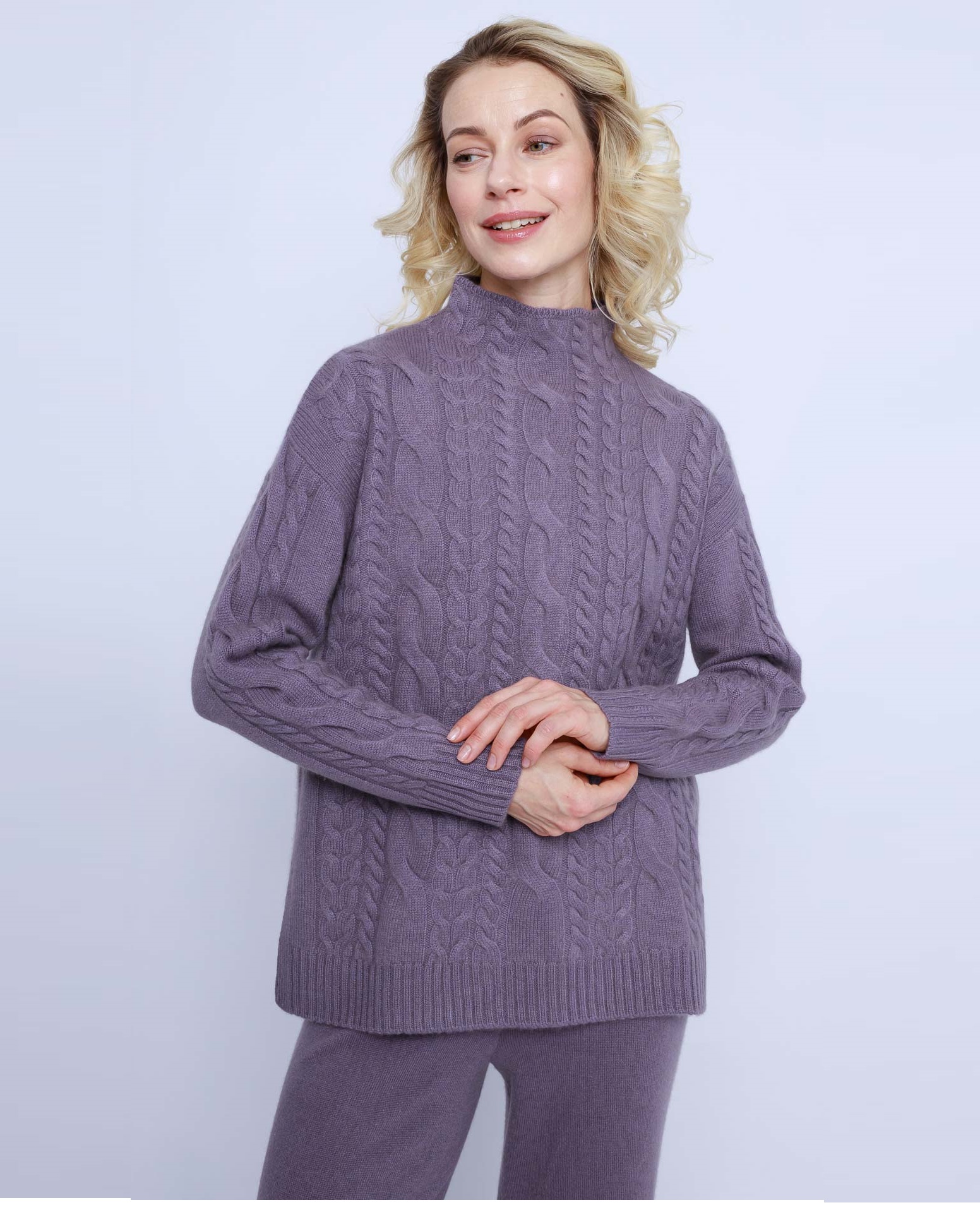 Женская теплая водолазка из кашемира София   275434