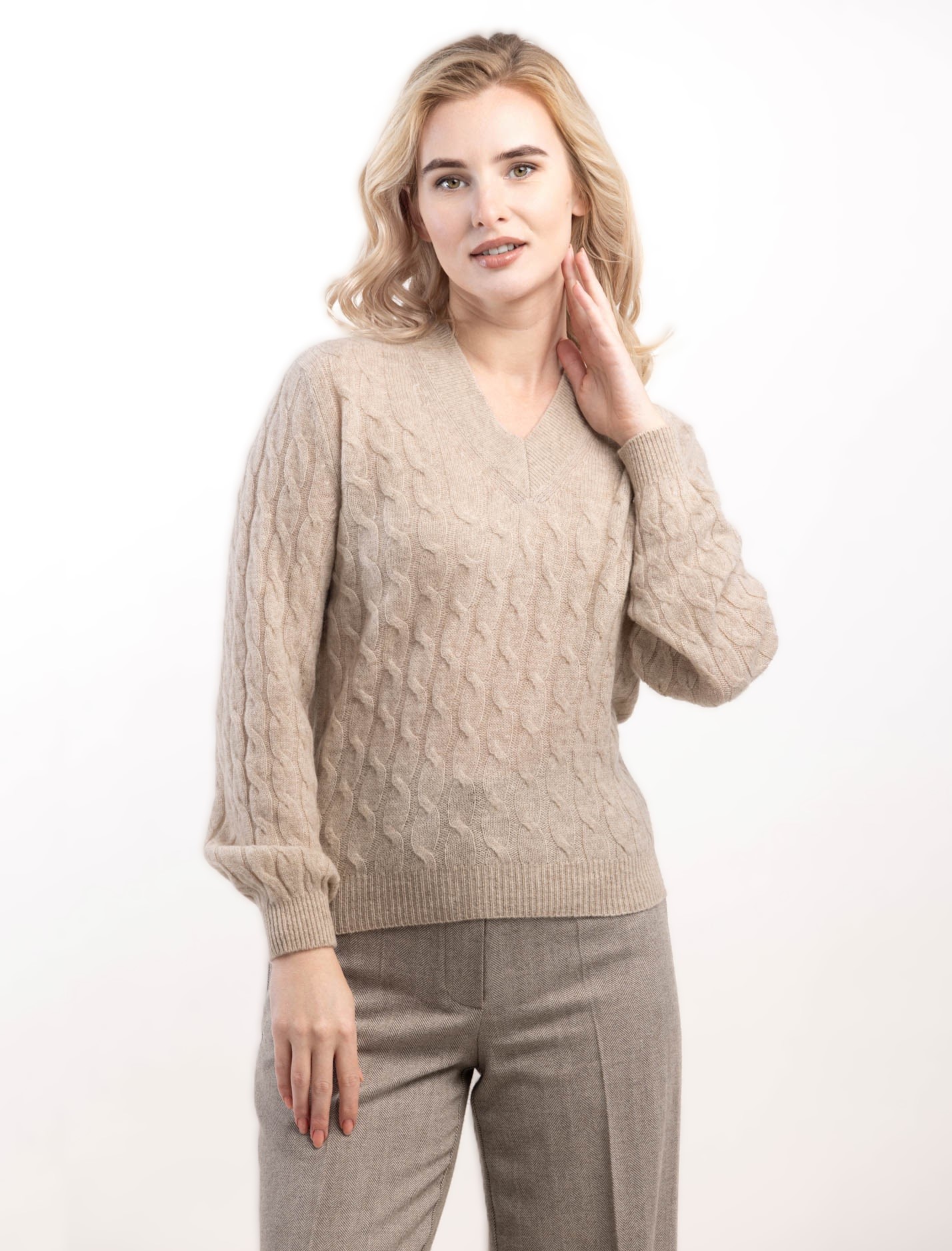 Классический кашемировый джемпер Габриэль   287570