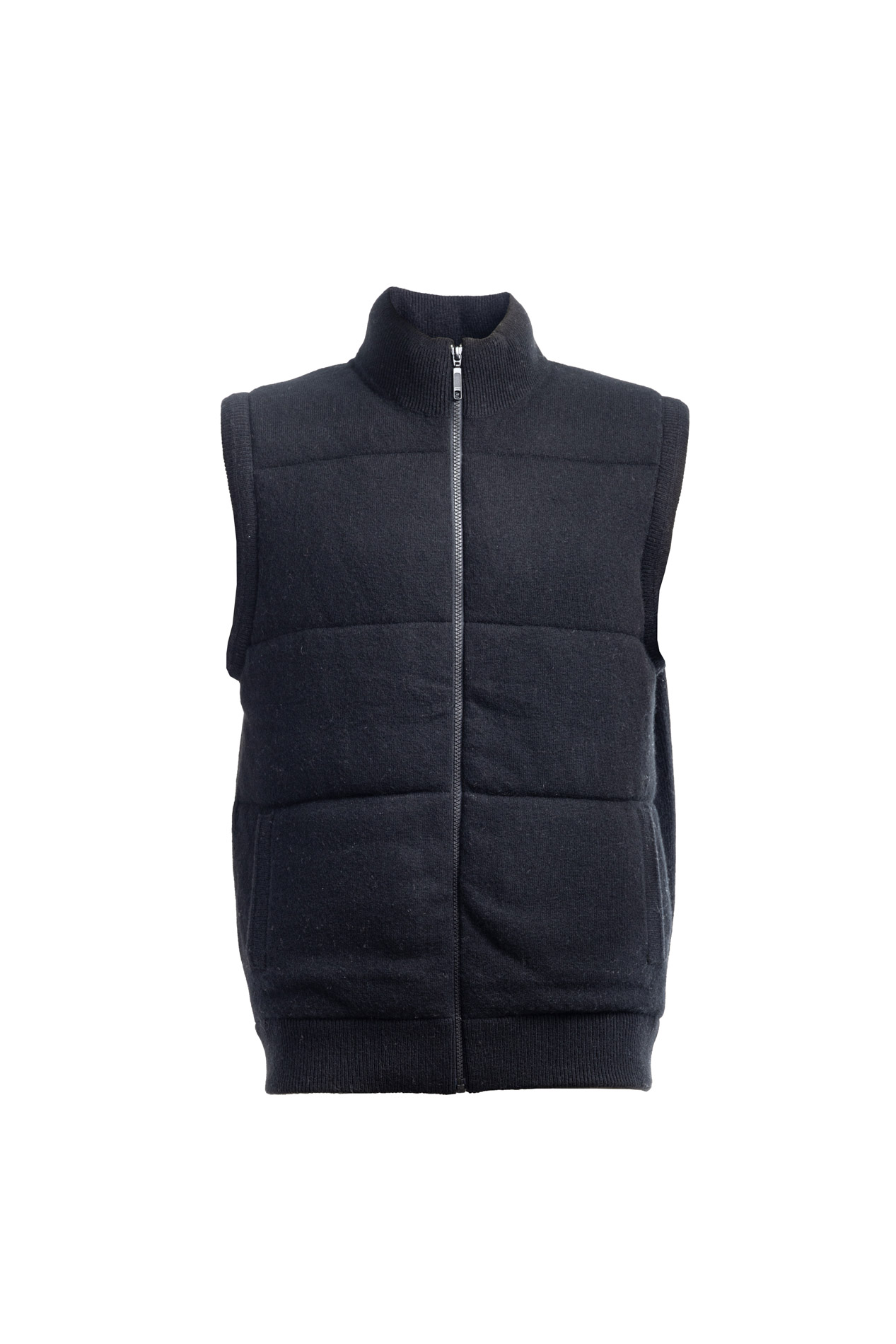 Вязаный жилет утепленный верблюжьей шерстью Дэйв мужской  291200