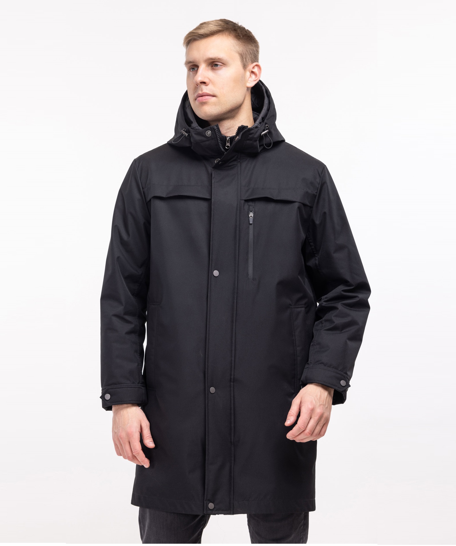 Мужская стеганая куртка с наполнителем из верблюжьей шерсти Робин 284986