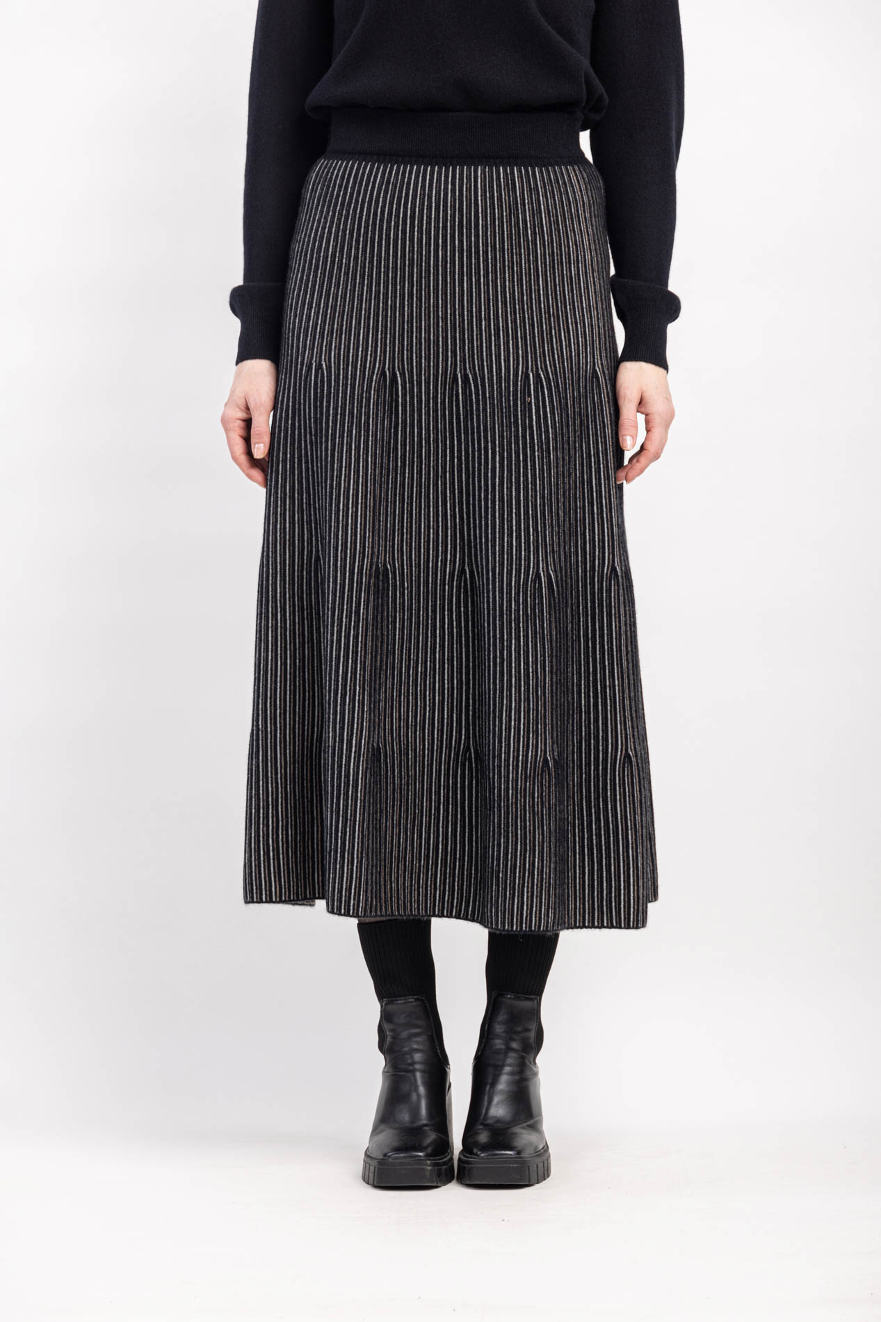 Кашемировая юбка миди Марселайн  фото 289408 Кашемировая юбка миди Марселайн   289408