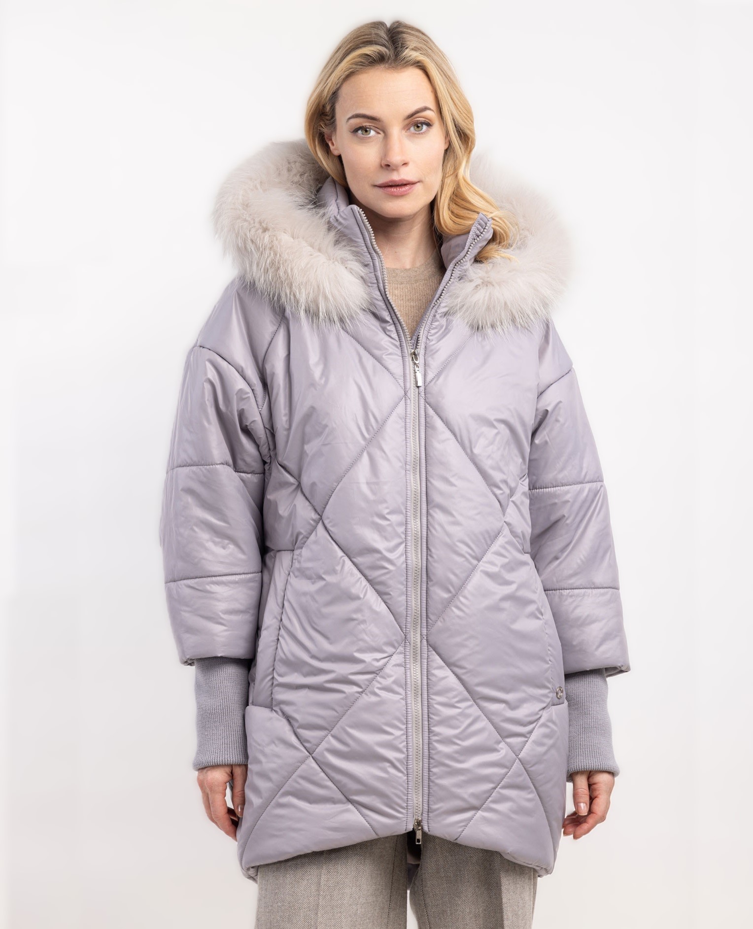 Женская куртка с утеплителем из верблюжьего пуха Талилла   290029