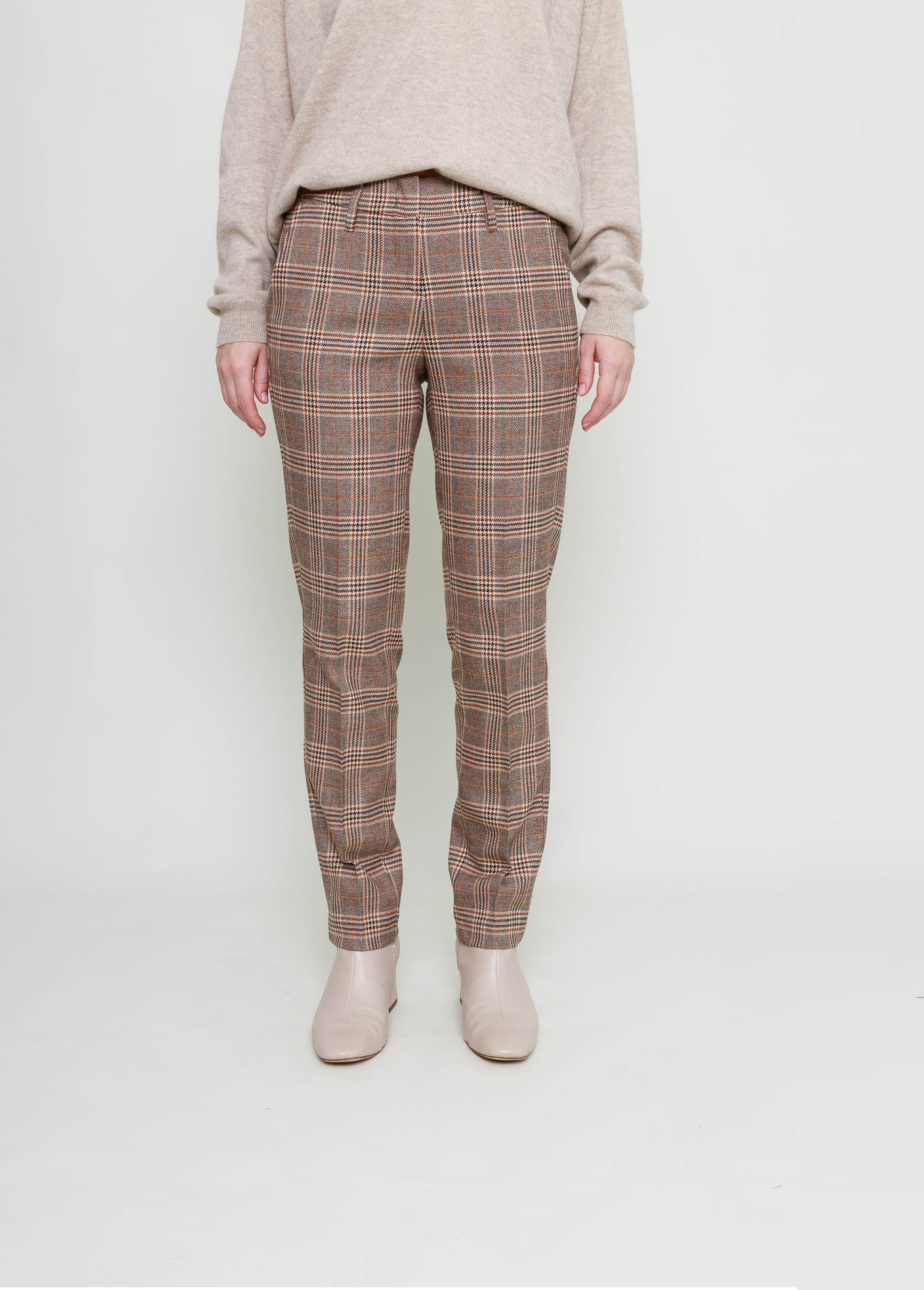 Женские брюки в клетку Ниса   280743