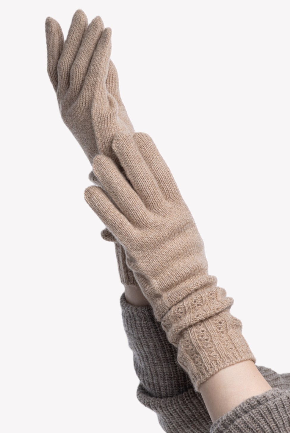 Перчатки из верблюжьего пуха женские   289587