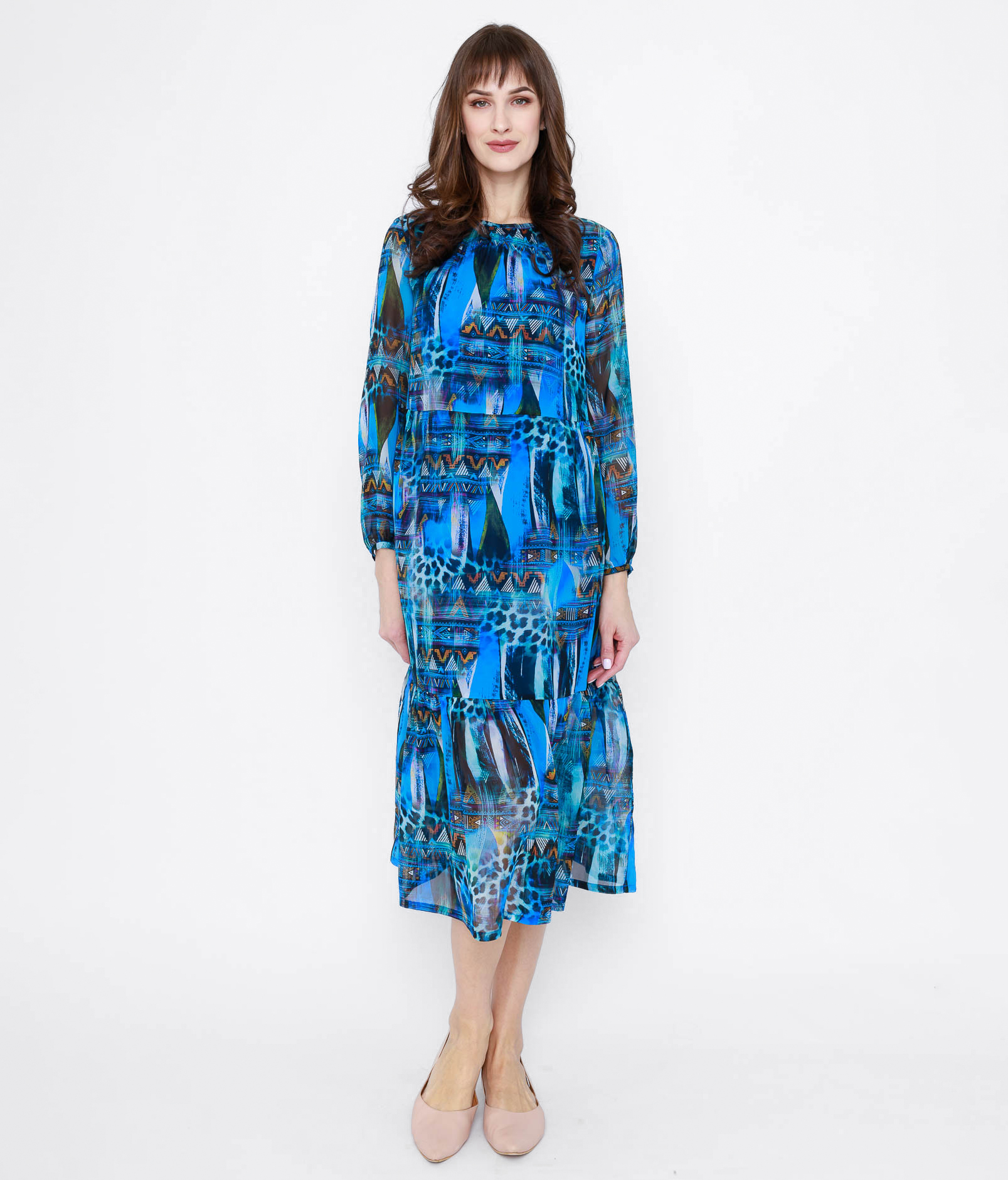 Женское платье из натурального шелка Ребекка   236681