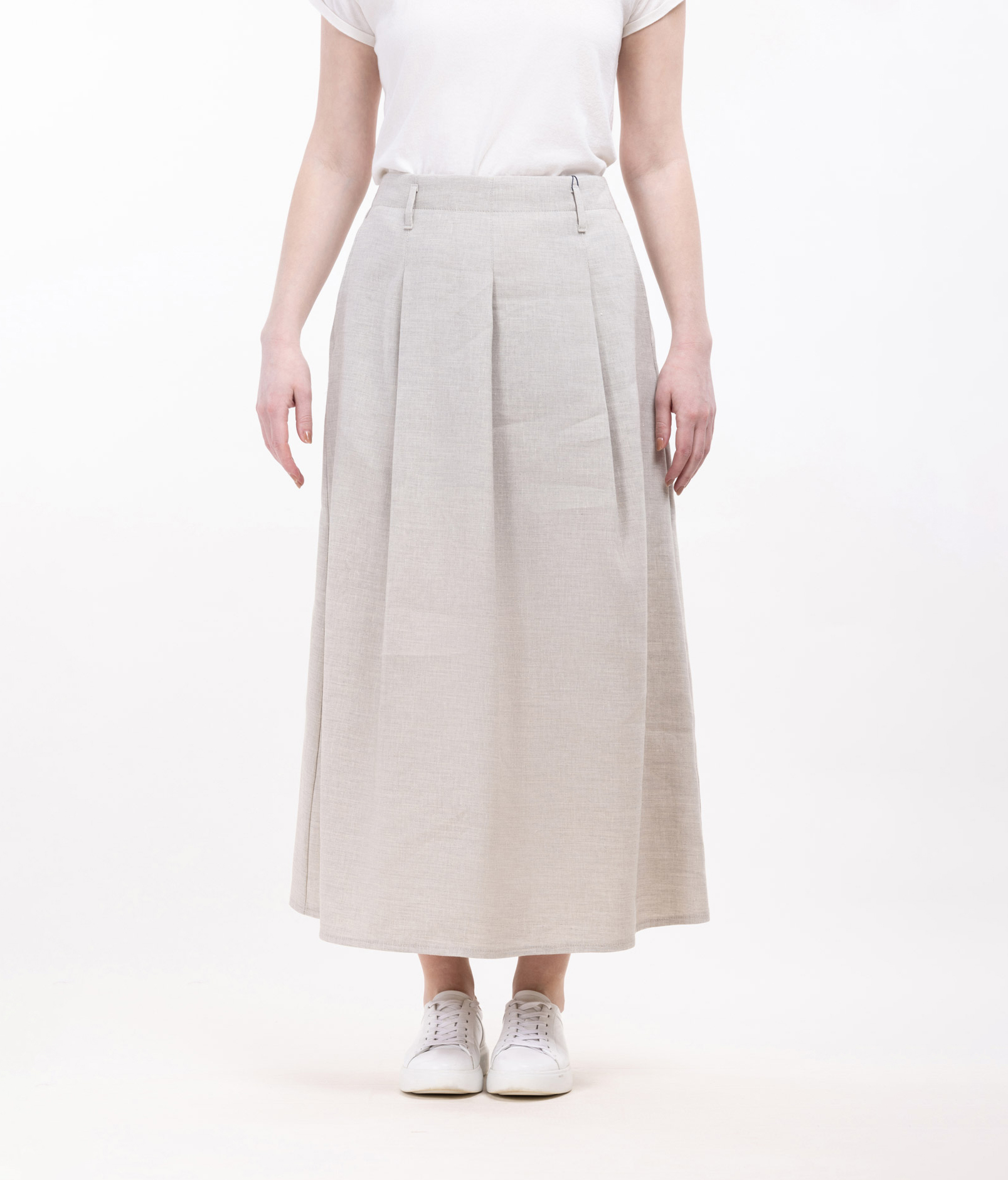 Женская юбка из смесового льна Надина   284574