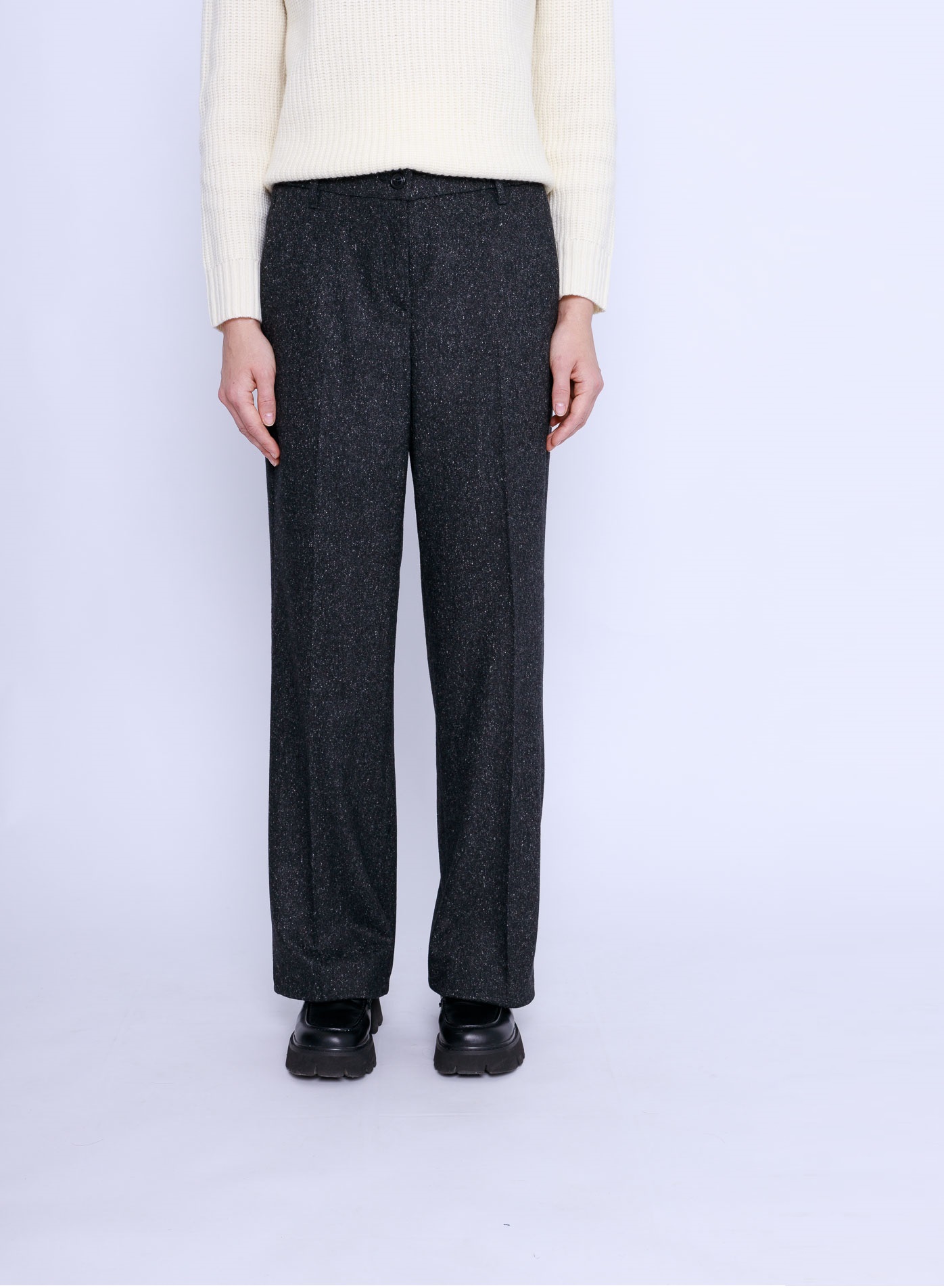 Женские брюки из костюмной шерсти Минерва   282603