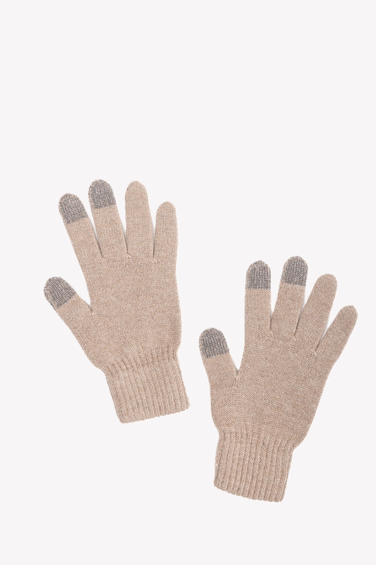 Перчатки из верблюжьей шерсти сенсорные   289580