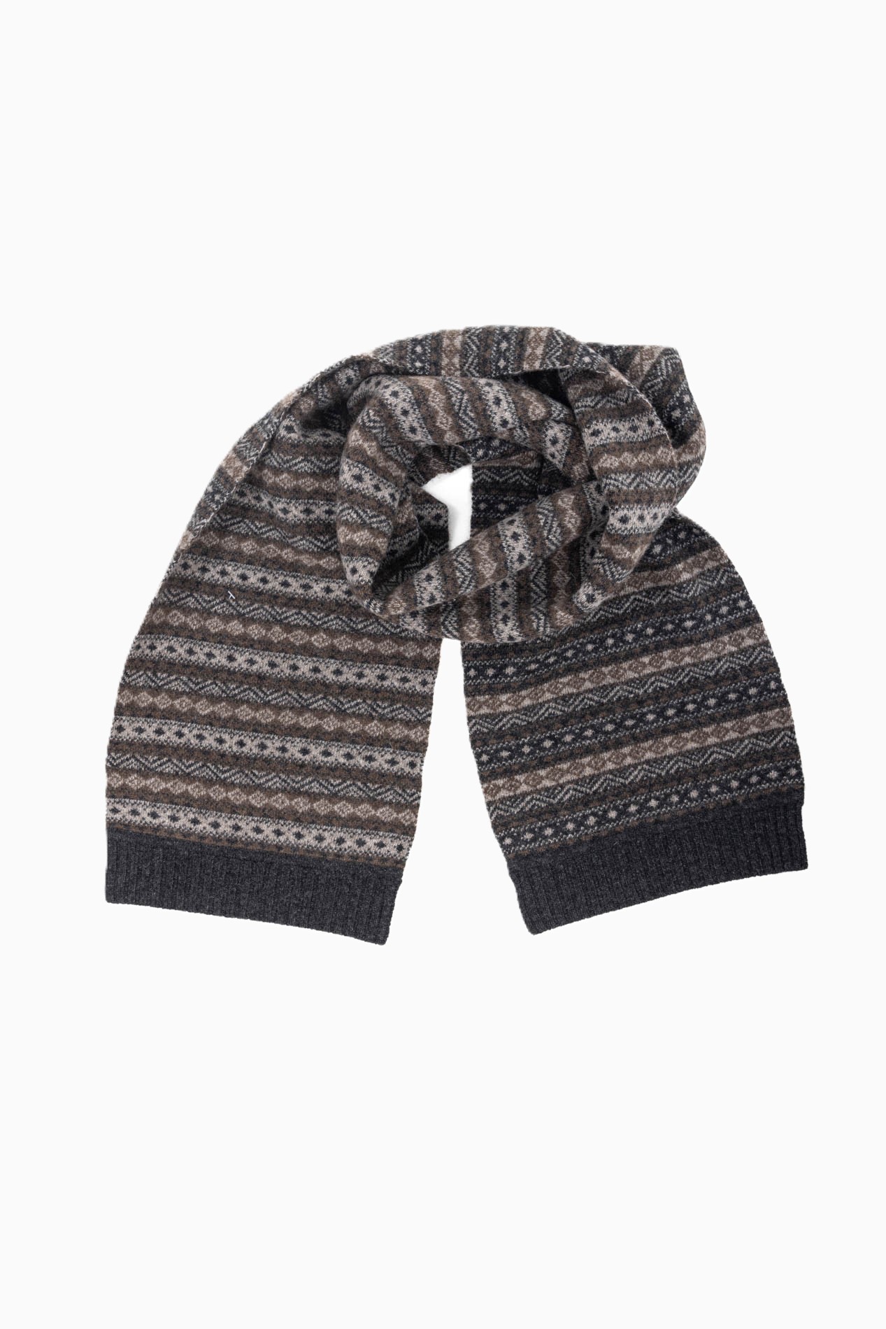 Мужской шарф из пуха яка в скандинавском стиле мужской   233284