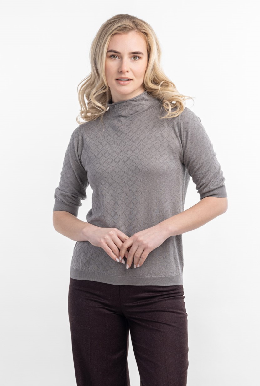 Женская водолазка из шелка и кашемира Эмер-С   284587