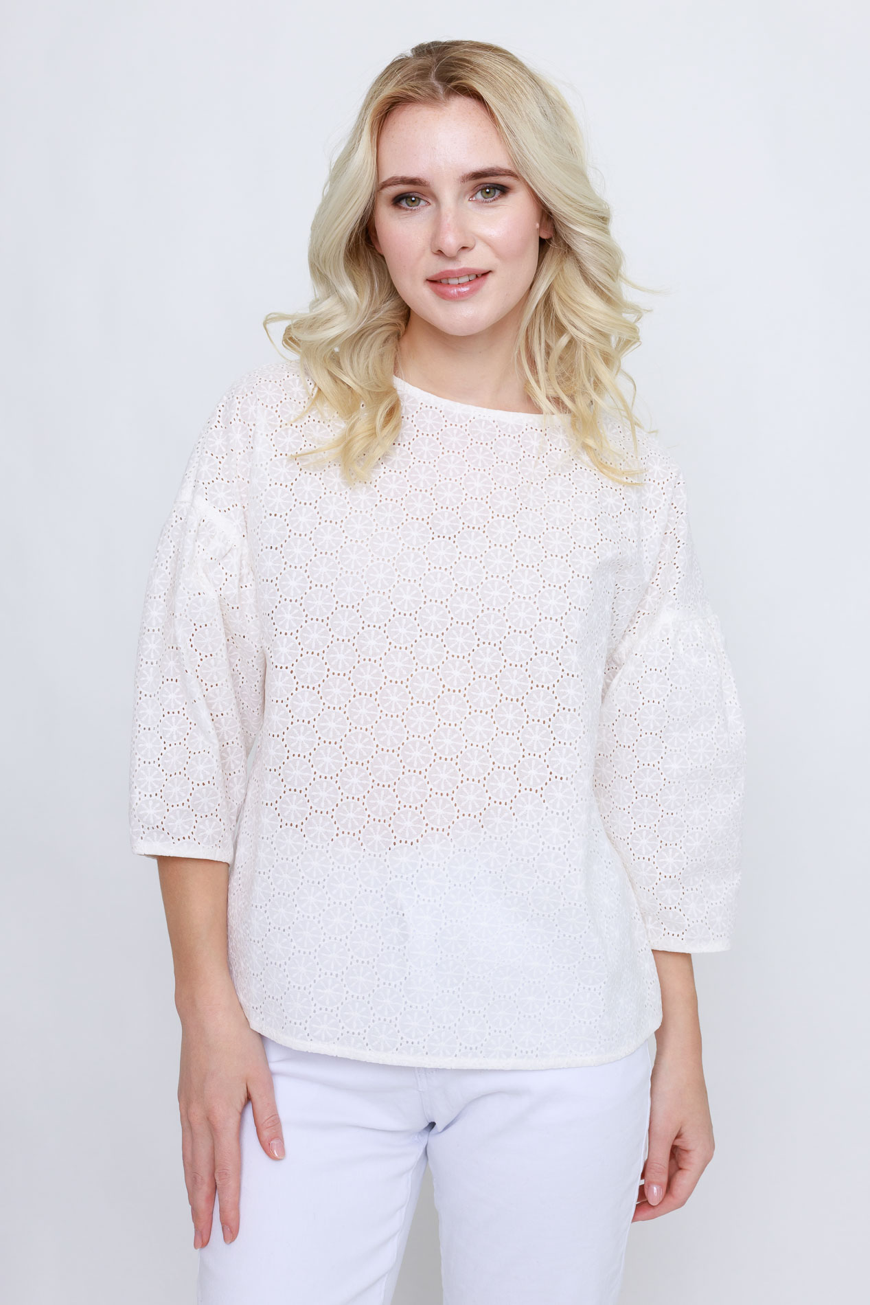 Женская хлопковая блузка Маргарита R   255120