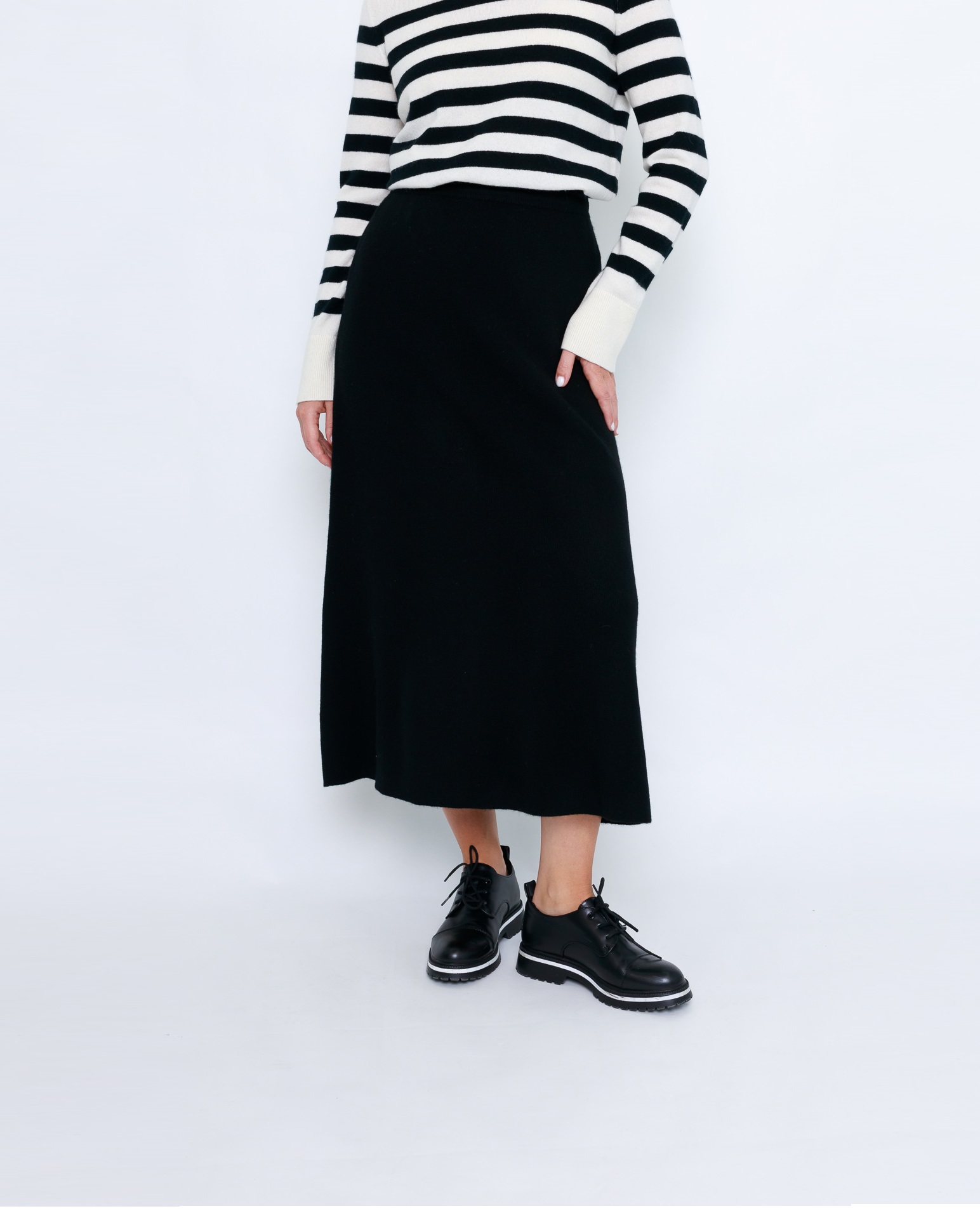 Длинная юбка из кашемира Эмери   277490