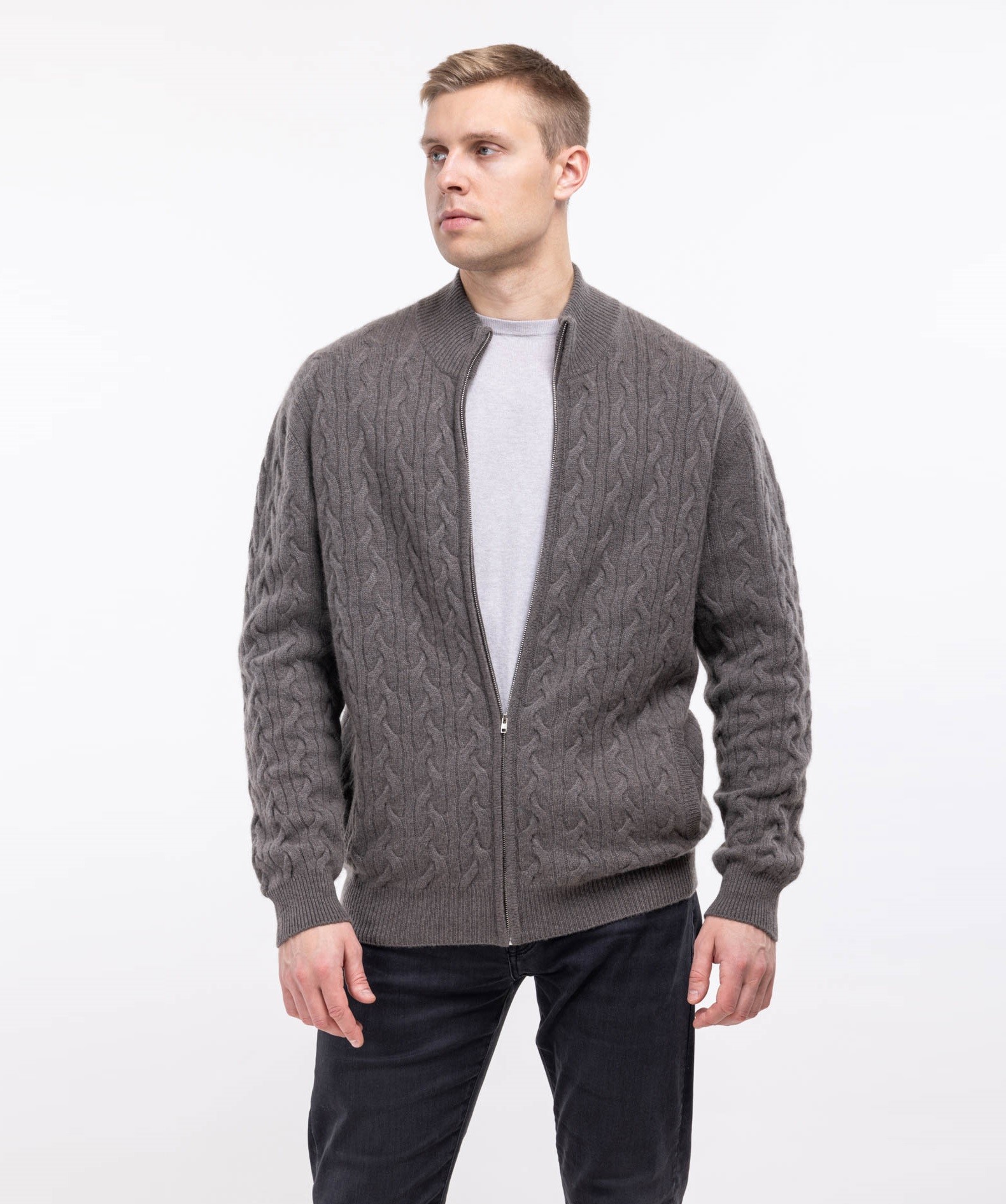 Мужской кардиган из кашемира Хэнк мужской  247989