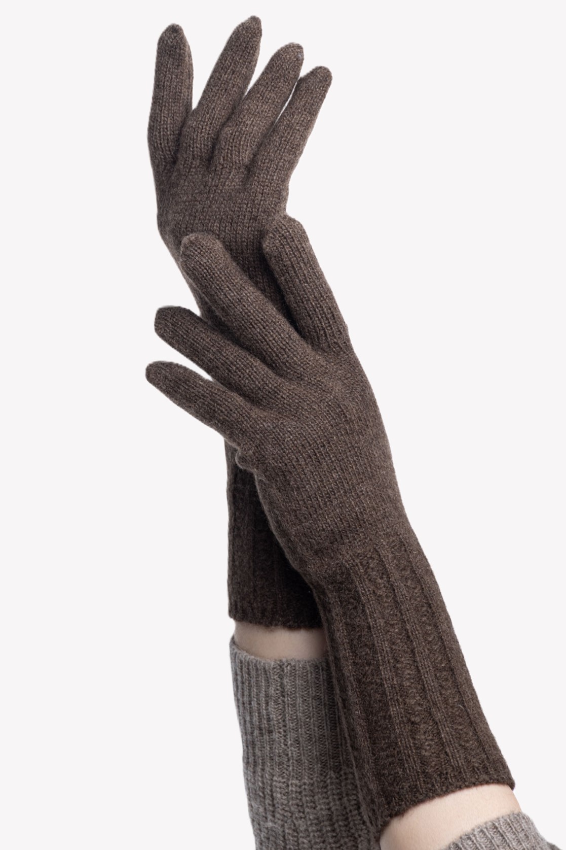 Женские перчатки из пуха яка   289586