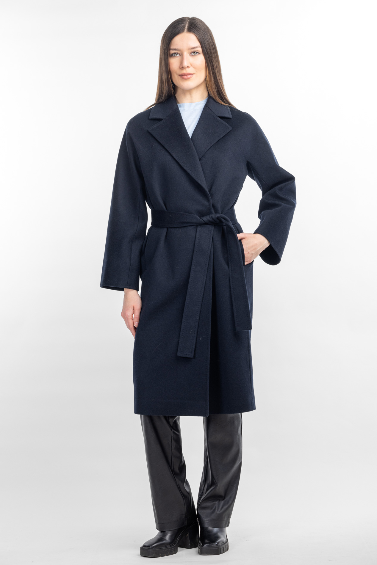 Кашемировое пальто женское Стелла К   226002