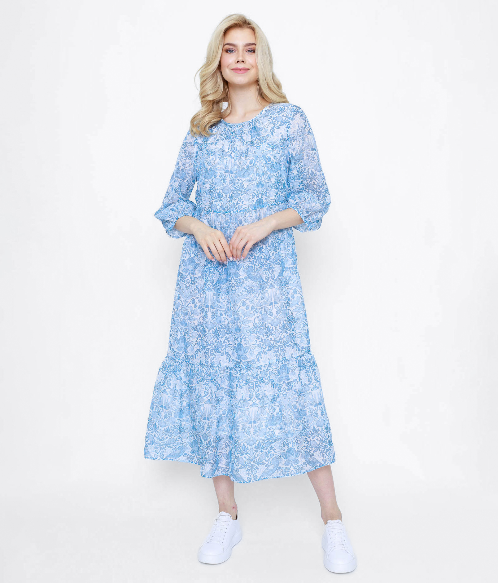 Женское летнее платье из шелка Канна   270302