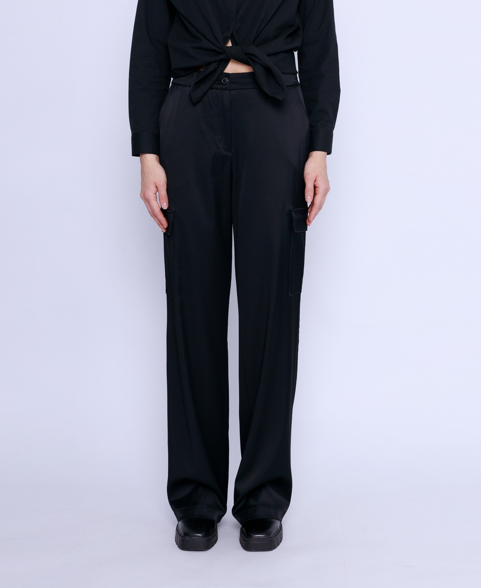 Женские черные брюки Фейджи   282596