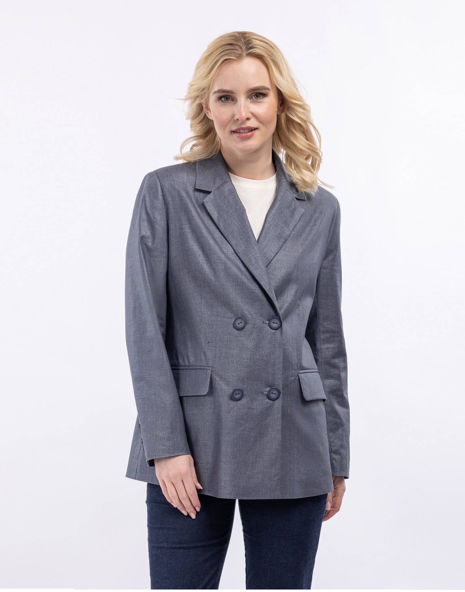 Женский жакет из льняной ткани Алетта-2   284360