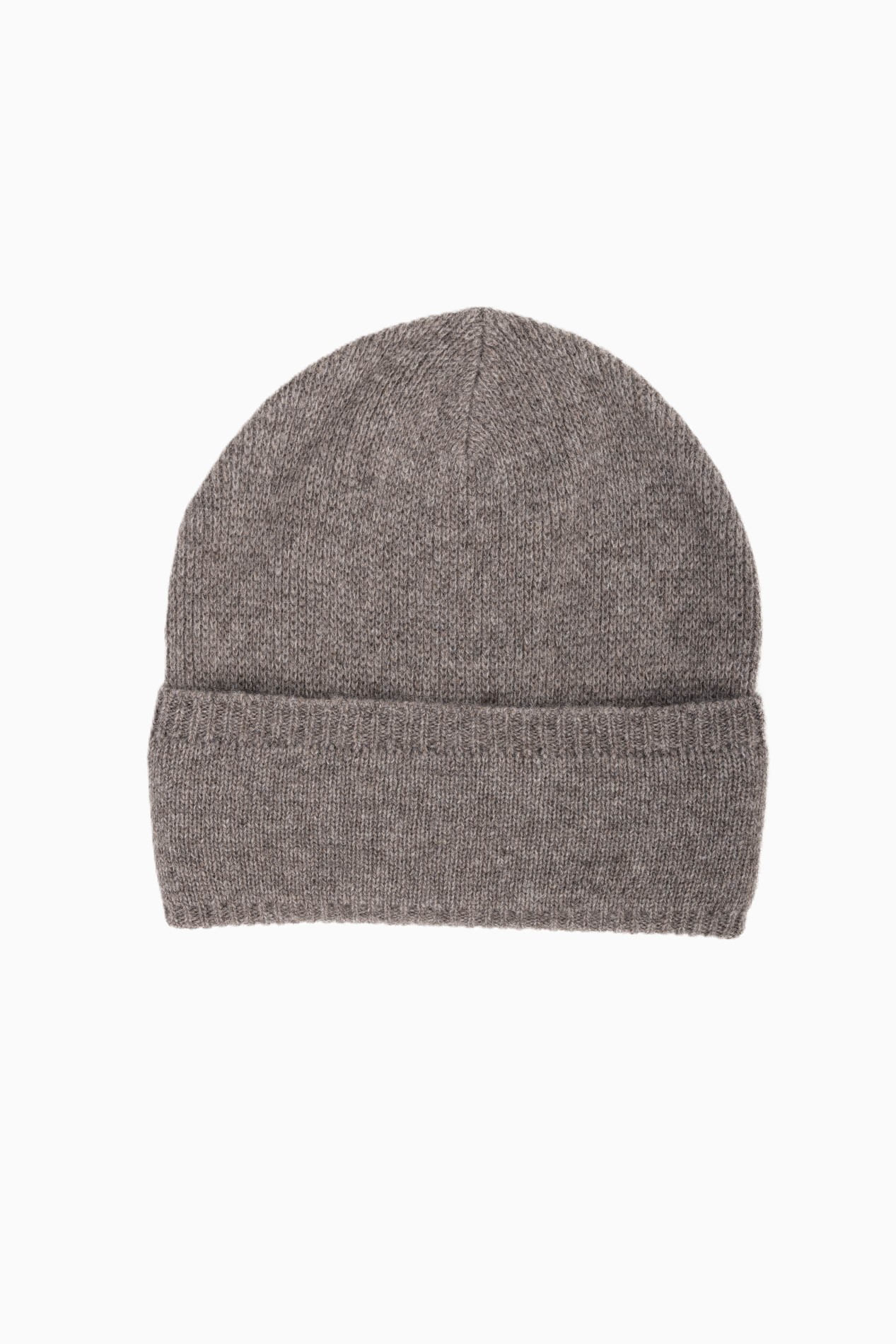 Шапка из шерсти яка с отворотом универсальная   290116