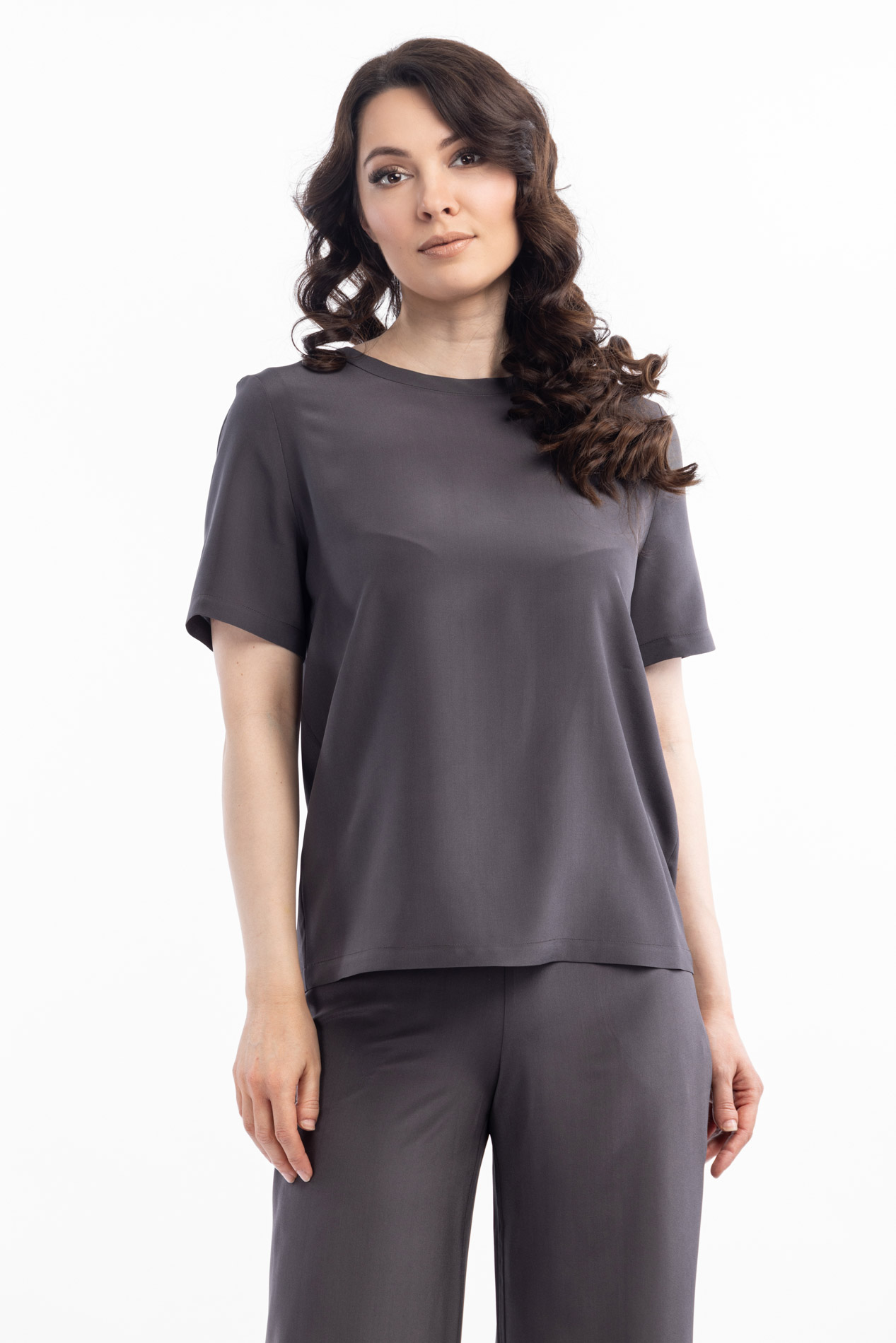 Женская блузка из 100% шелка Киана   286279