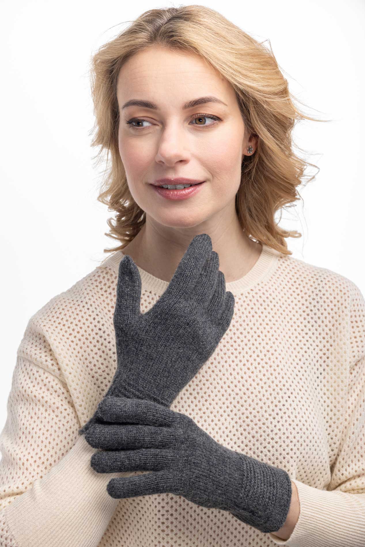 Перчатки из верблюжьей шерсти   130416