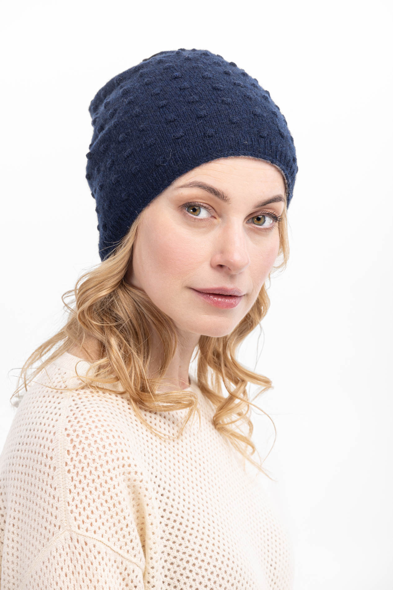 Женская шапка-трансформер из пуха яка   97822