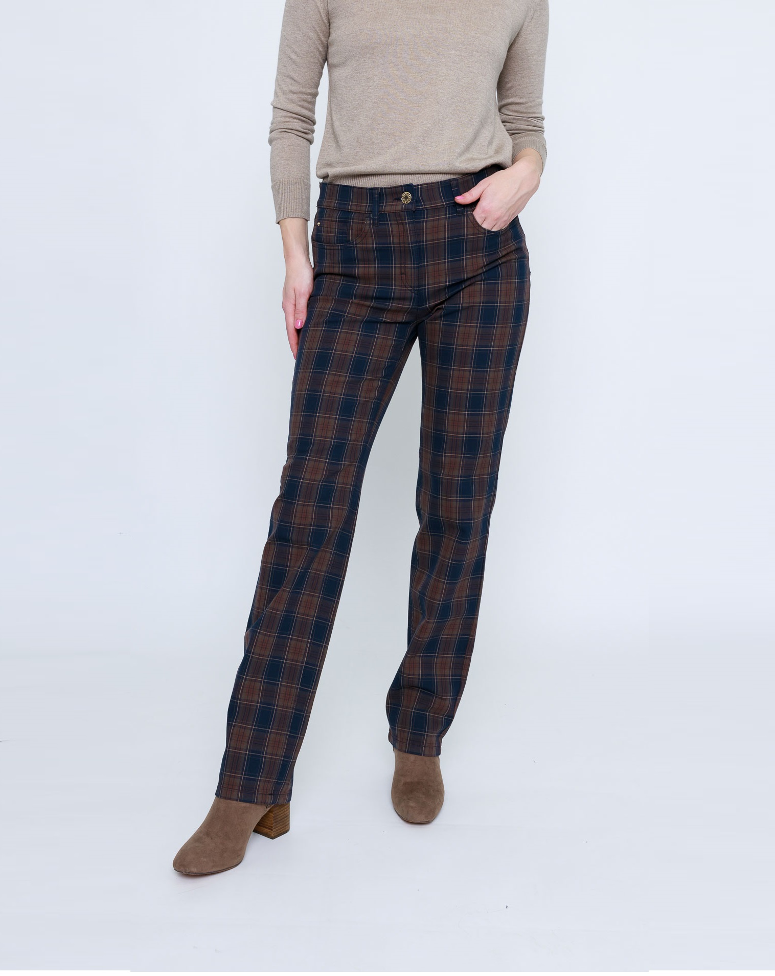 Женские брюки из хлопка Вилда   248793