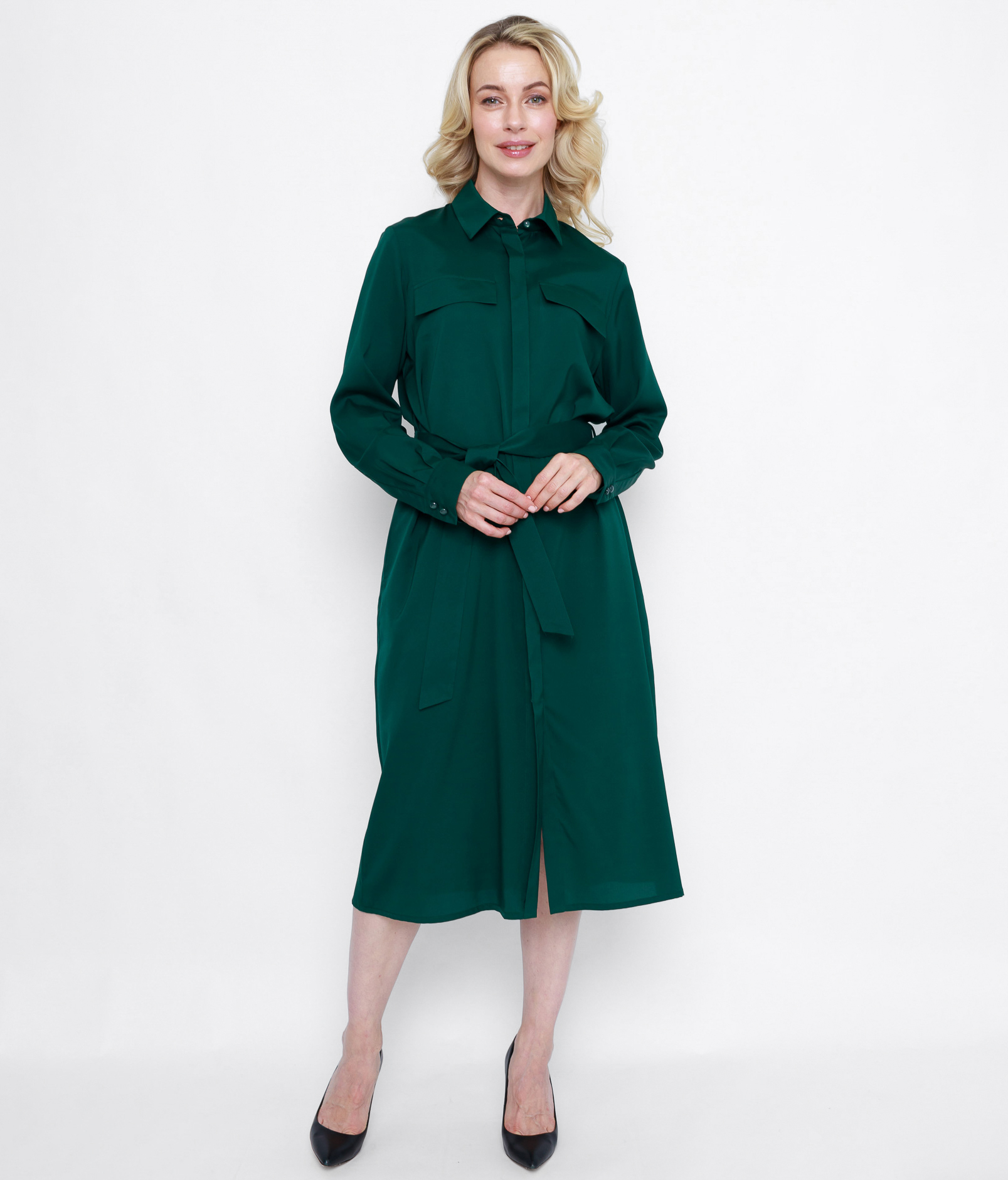 Женское платье из натурального шелка Деяна   275681