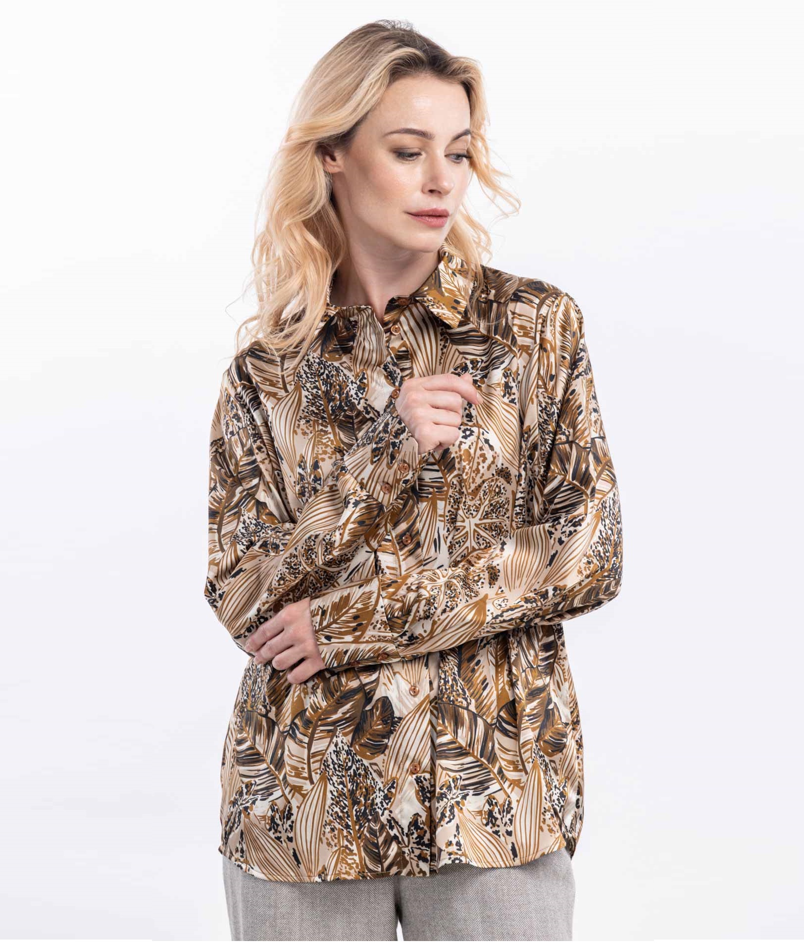 Женская шелковая блузка Авелин   288122