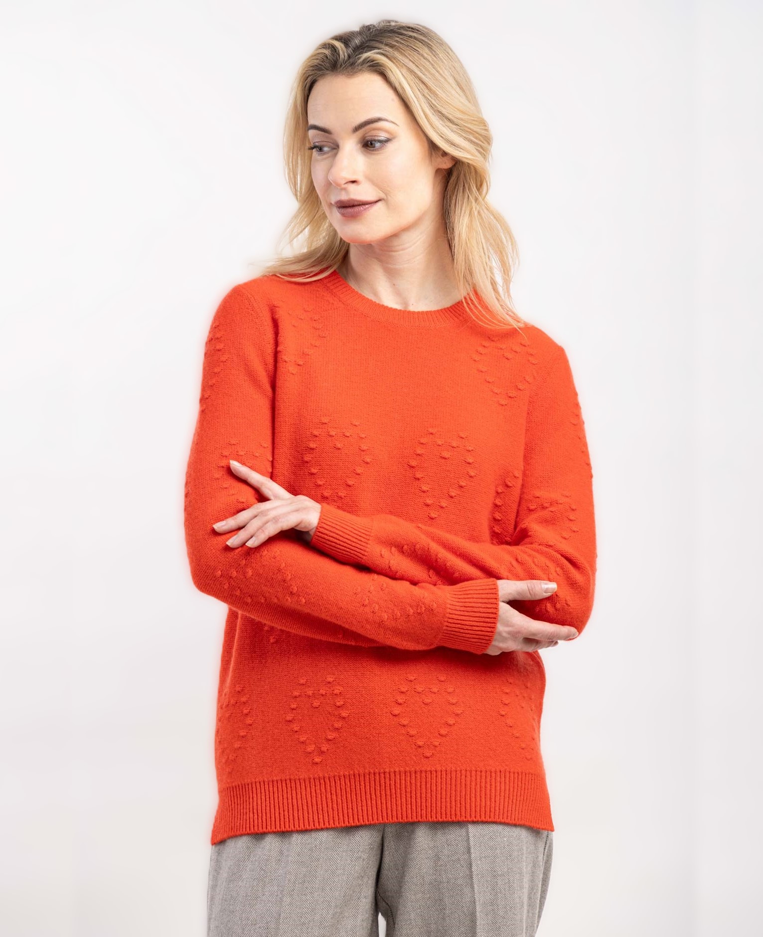 Яркий кашемировый джемпер Чарлайн   289727