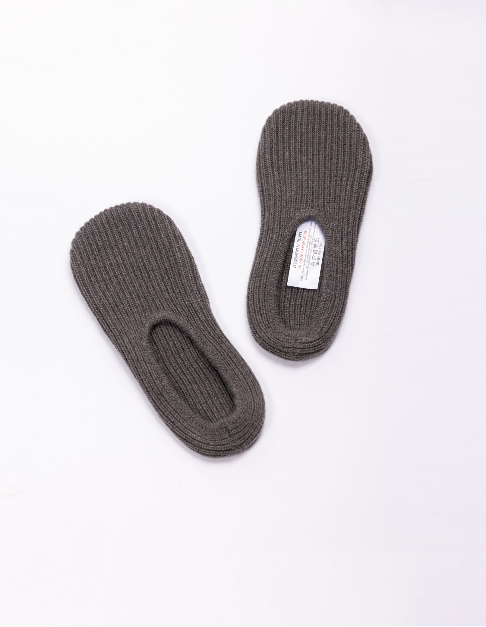 Носки-тапочки из кашемира   225430