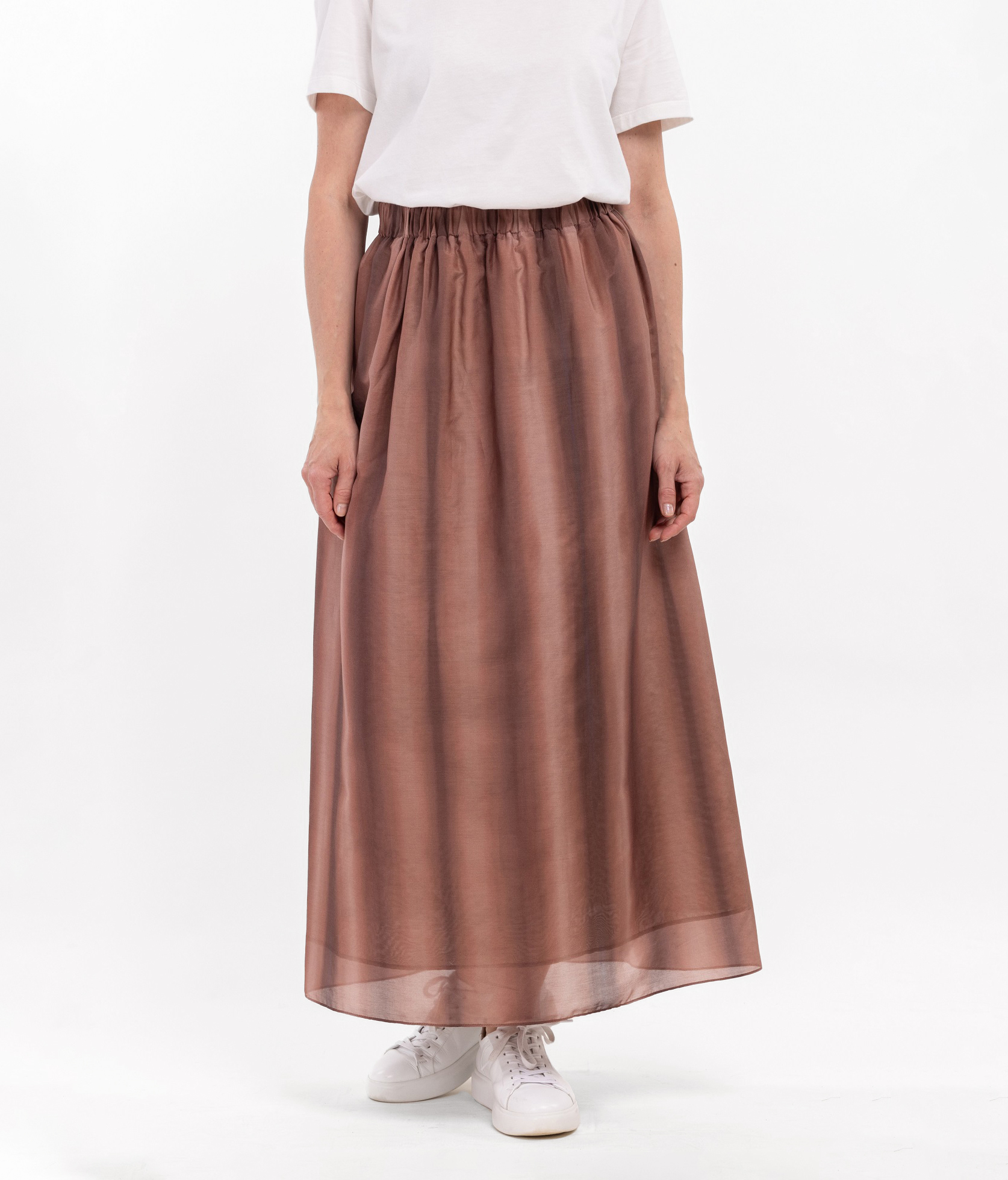 Женская юбка из хлопка и шелка Тилли   286508