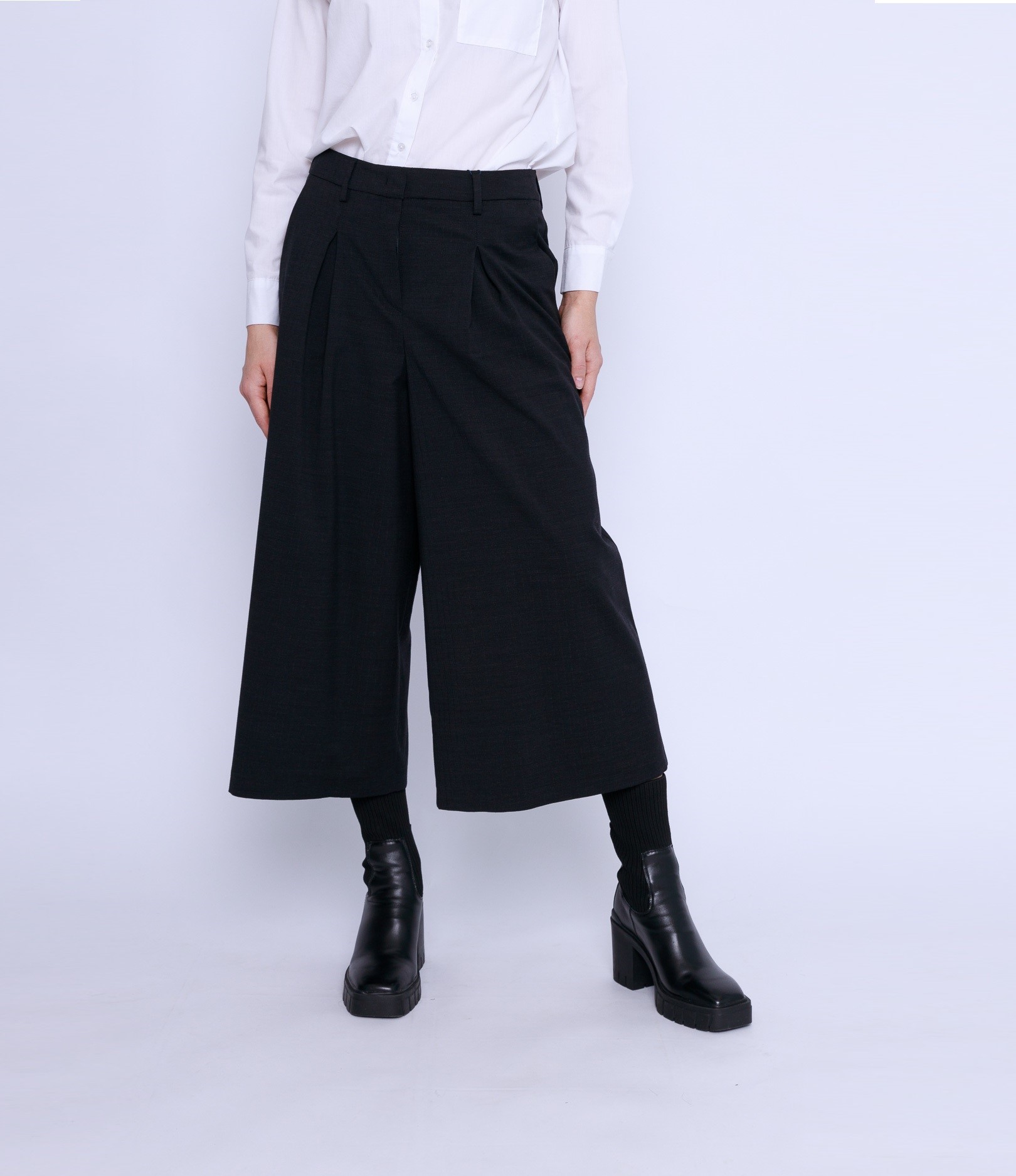 Кюлоты из костюмной ткани Торри   282613