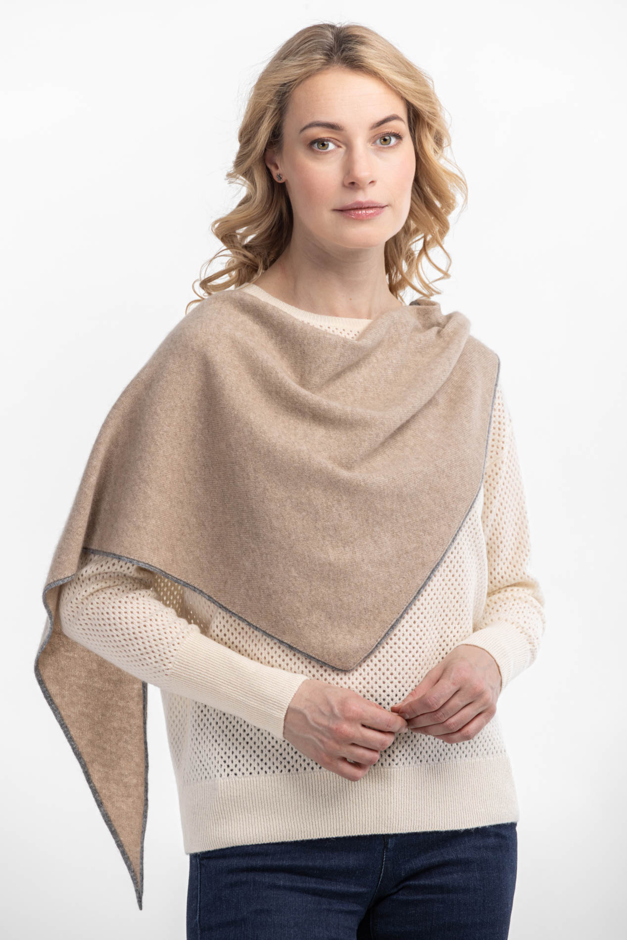 Женская кашемировая косынка   252999