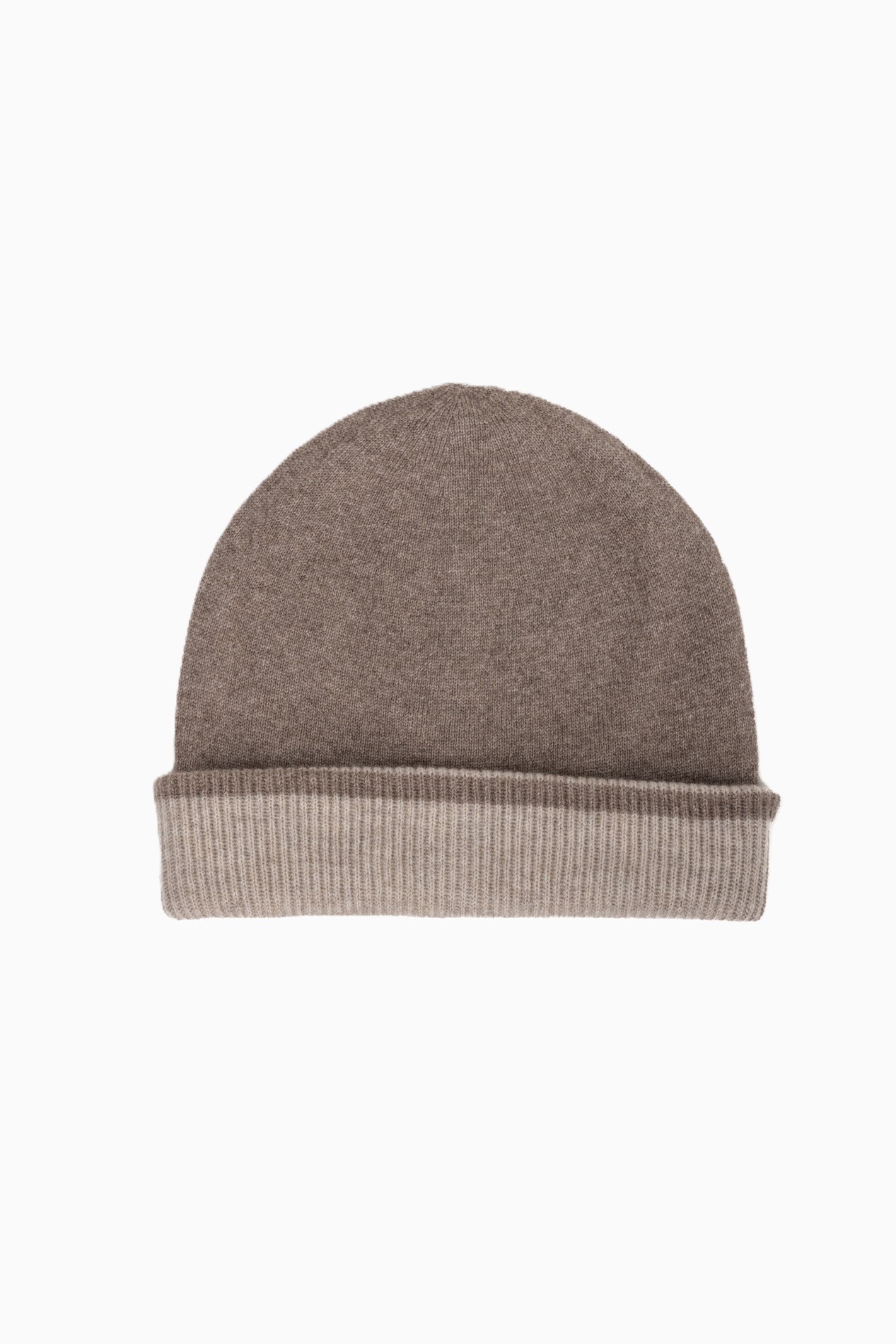 Двусторонняя универсальная шапка из кашемира   290112