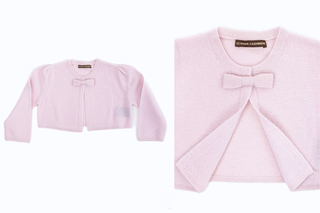 Розовый кардиган для девочек.png